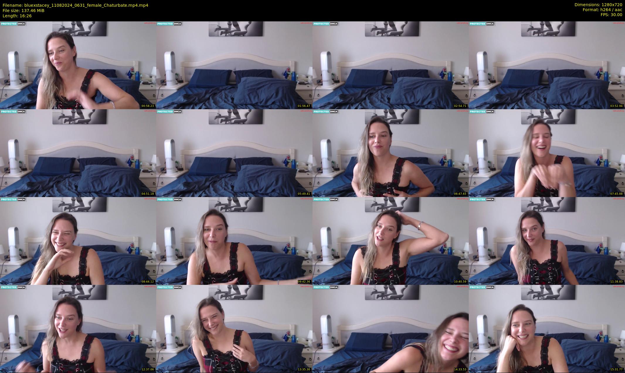 bluexstacey — 17 minute Chaturbate female cam show recording, 720p, Aug 11, 2024