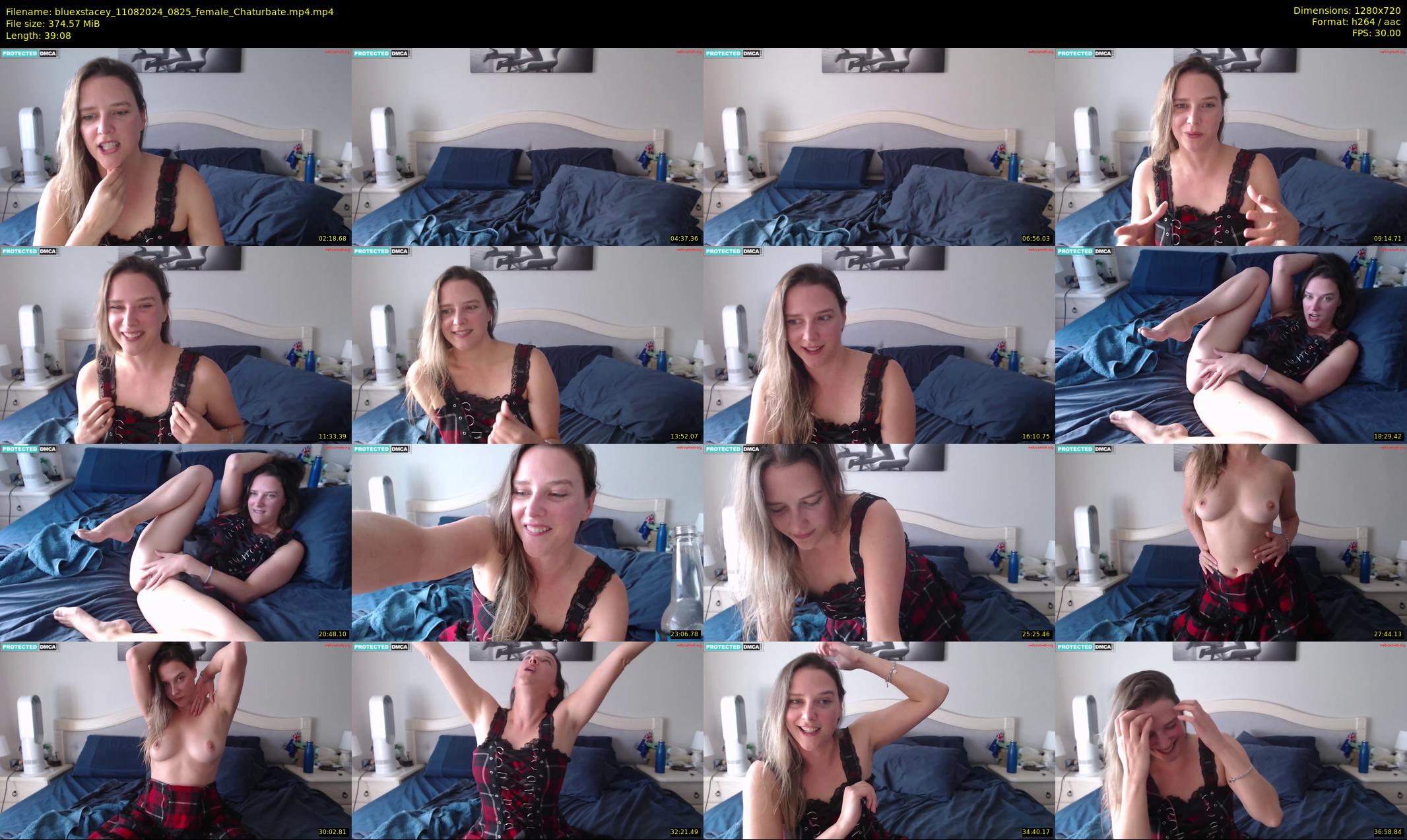 bluexstacey — 40 minute Chaturbate female cam show recording, 720p, Aug 11, 2024
