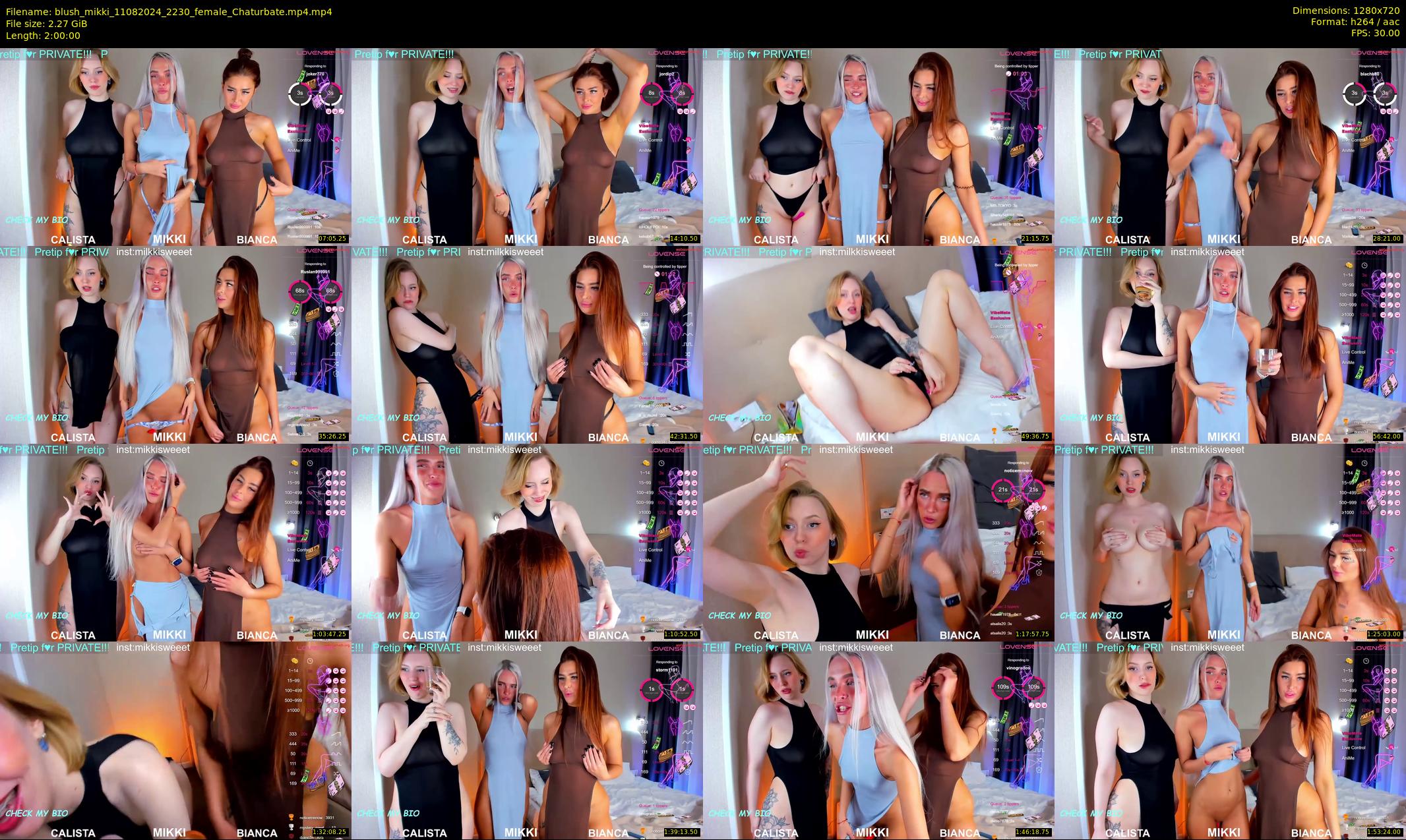 blush_mikki — 120 minute Chaturbate female cam show recording, 720p, Aug 11, 2024