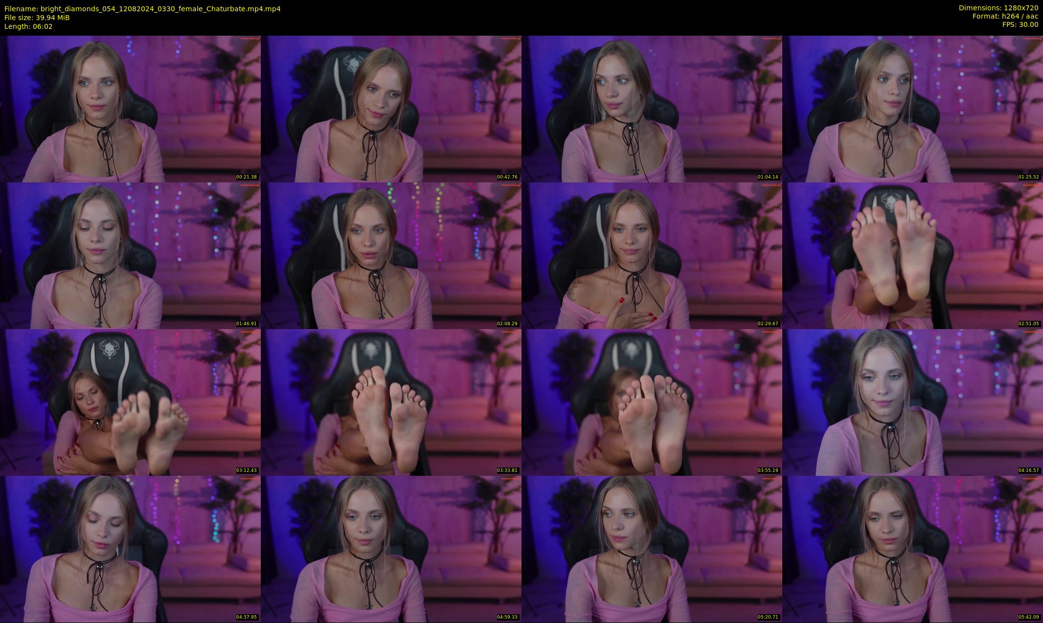 bright_diamonds_054 — 7 minute Chaturbate couple cam show recording, 720p, Aug 12, 2024