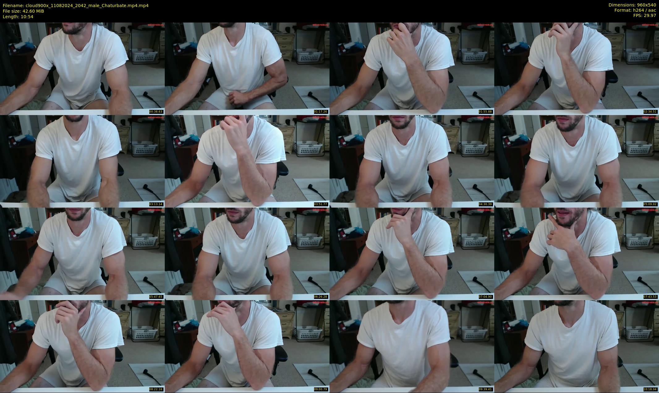 cloud900x — 11 minute Chaturbate male cam show recording, 480p, Aug 11, 2024