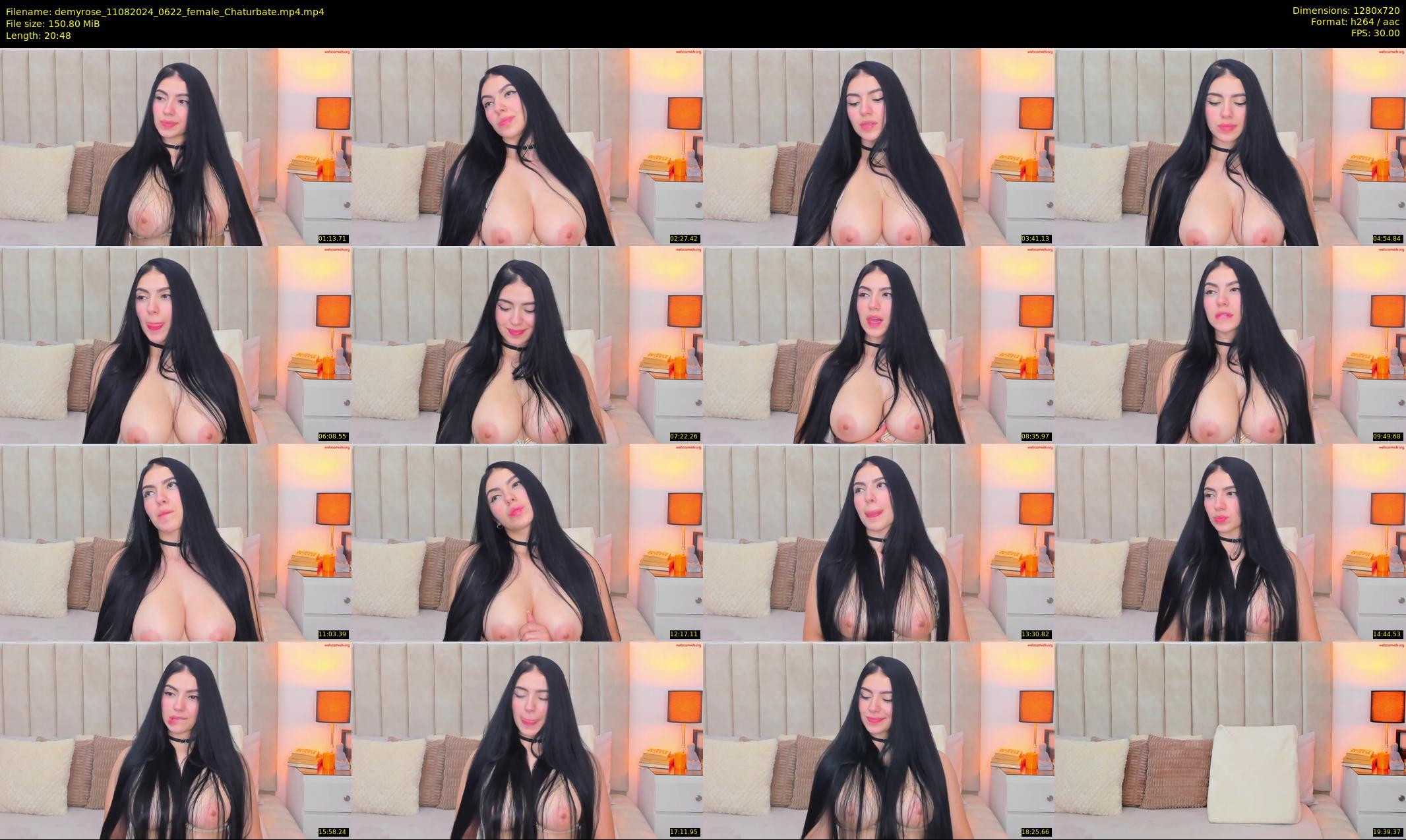 demyrose — 21 minute Chaturbate female cam show recording, 720p, Aug 11, 2024