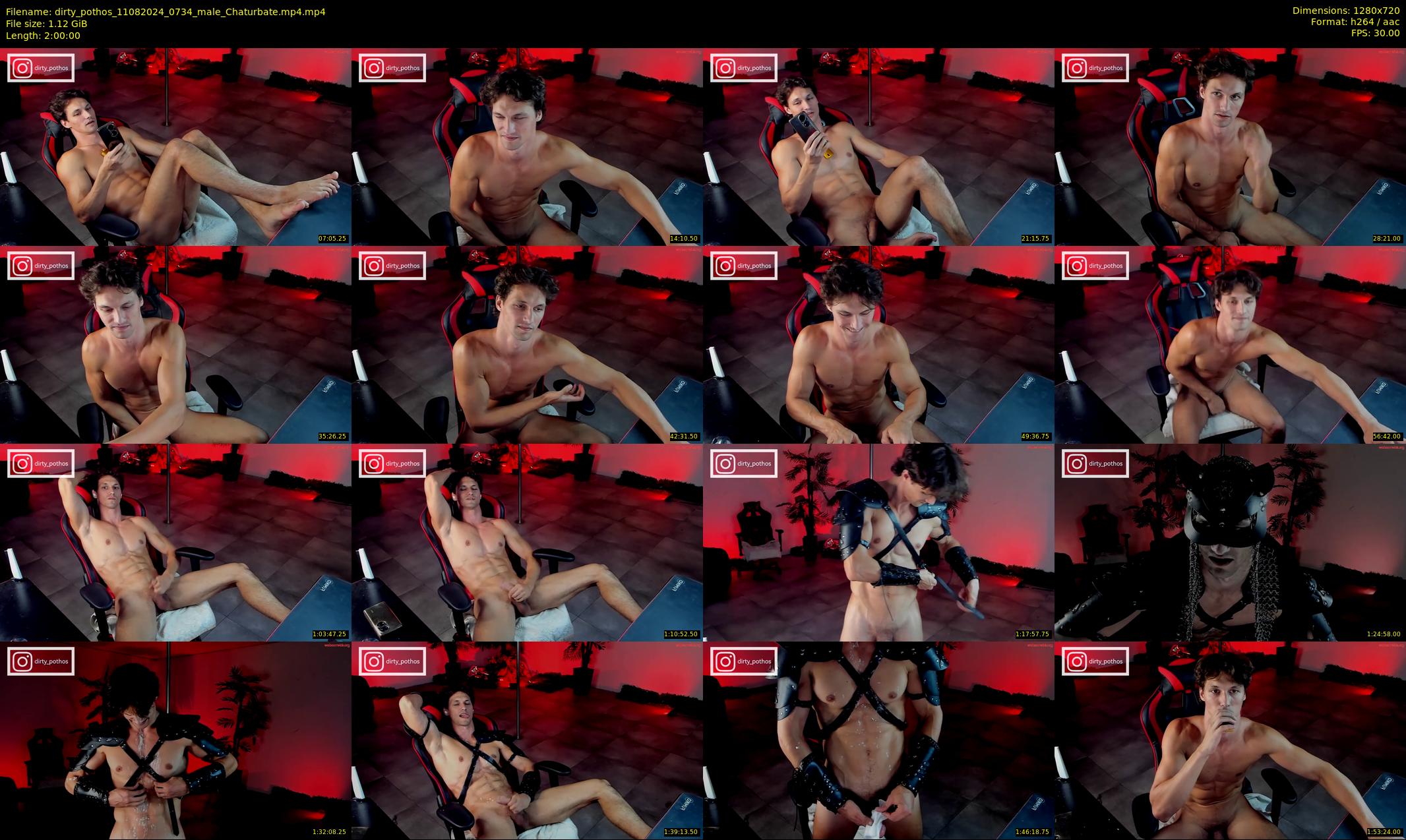 dirty_pothos — 120 minute Chaturbate male cam show recording, 720p, Aug 11, 2024