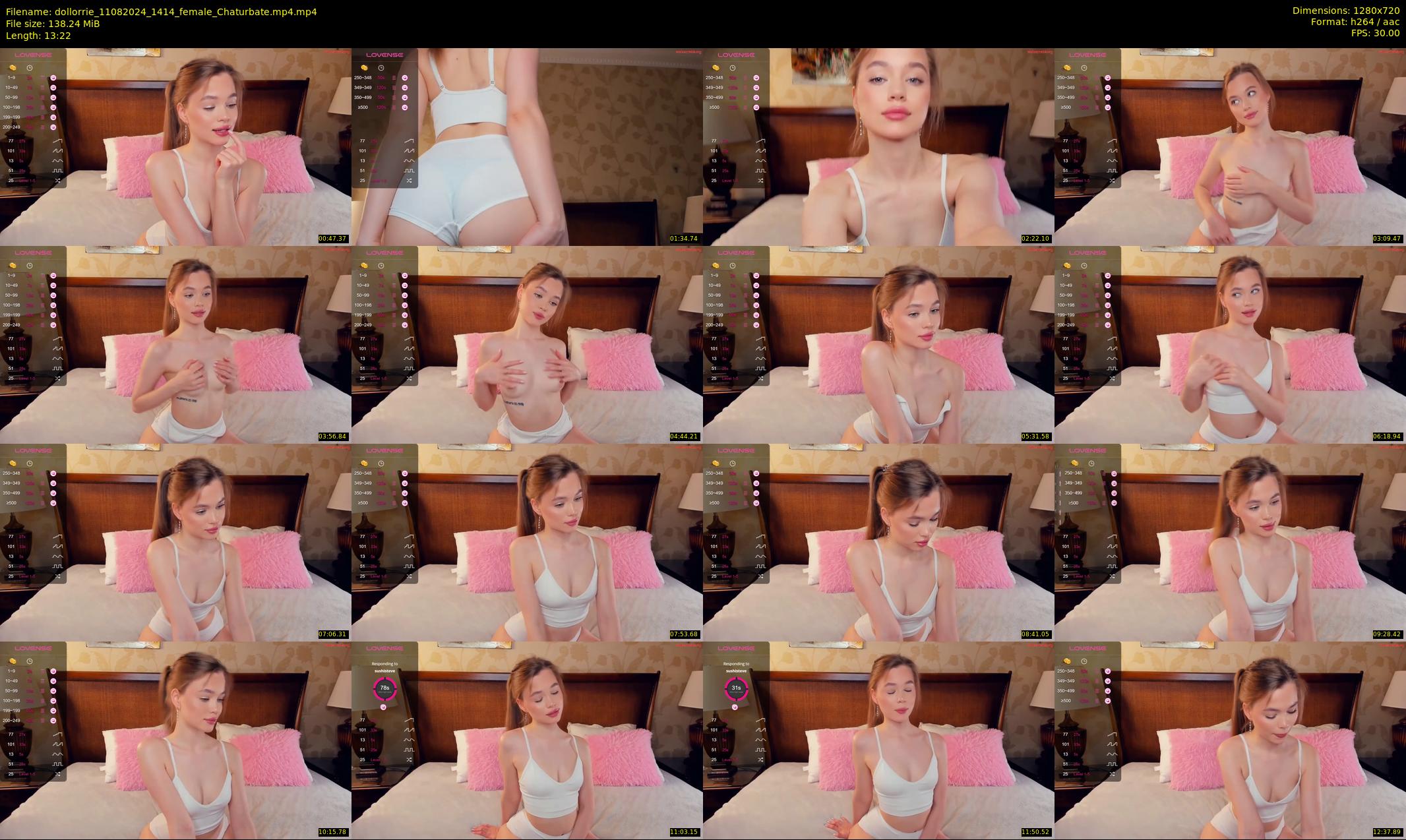 dollorrie — 14 minute Chaturbate couple cam show recording, 720p, Aug 11, 2024