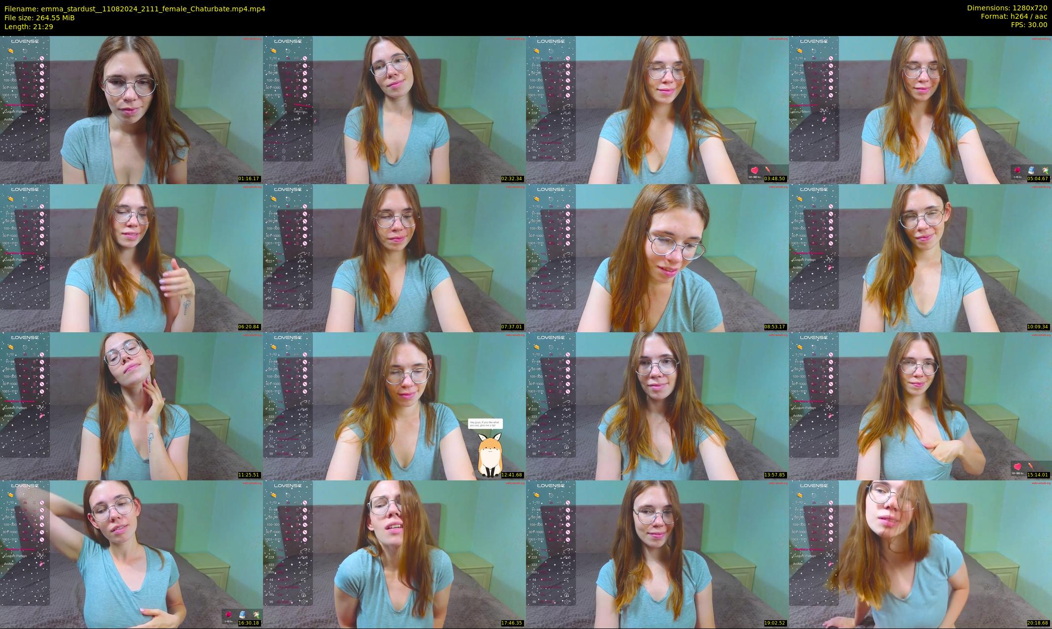 emma_stardust_ — 22 minute Chaturbate female cam show recording, 720p, Aug 11, 2024