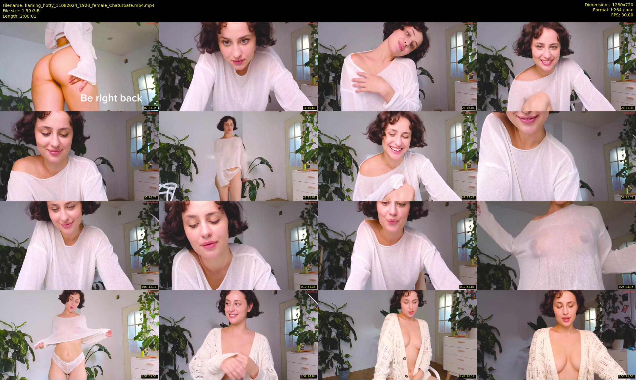flaming_hotty — 121 minute Chaturbate female cam show recording, 720p, Aug 11, 2024