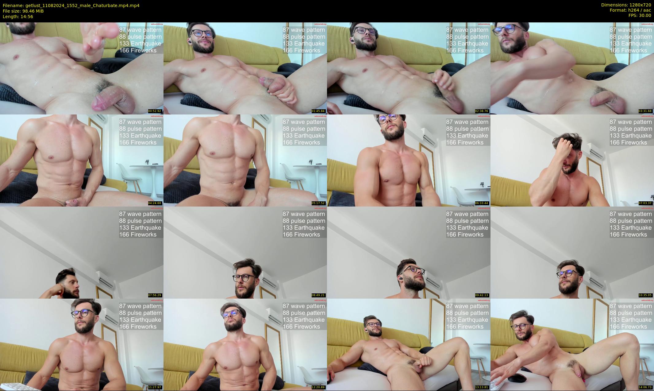 getlust — 15 minute Chaturbate male cam show recording, 720p, Aug 11, 2024