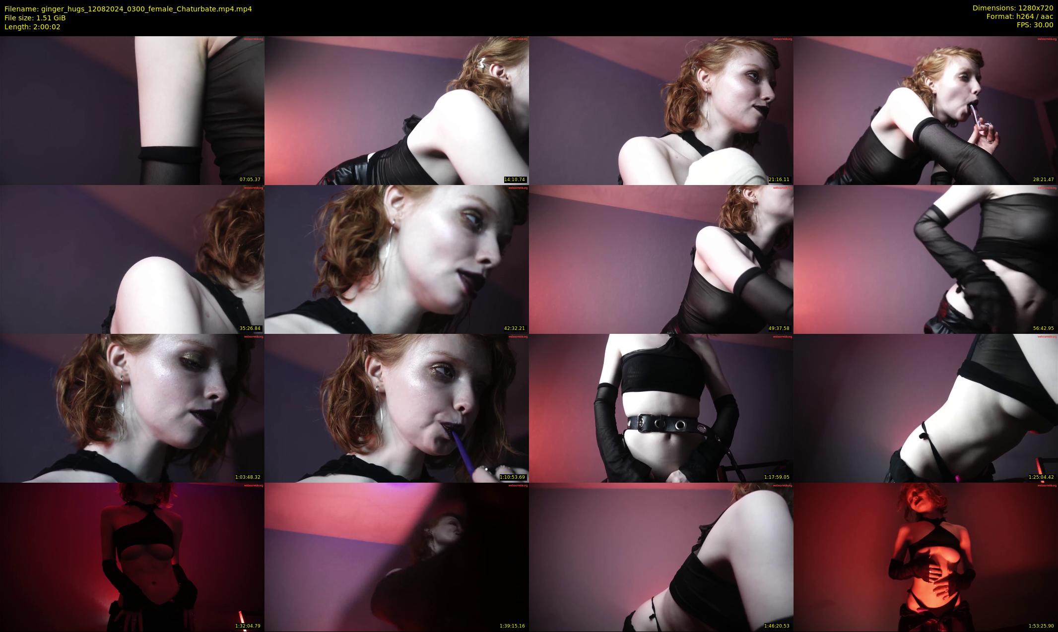 ginger_hugs — 121 minute Chaturbate female cam show recording, 720p, Aug 12, 2024