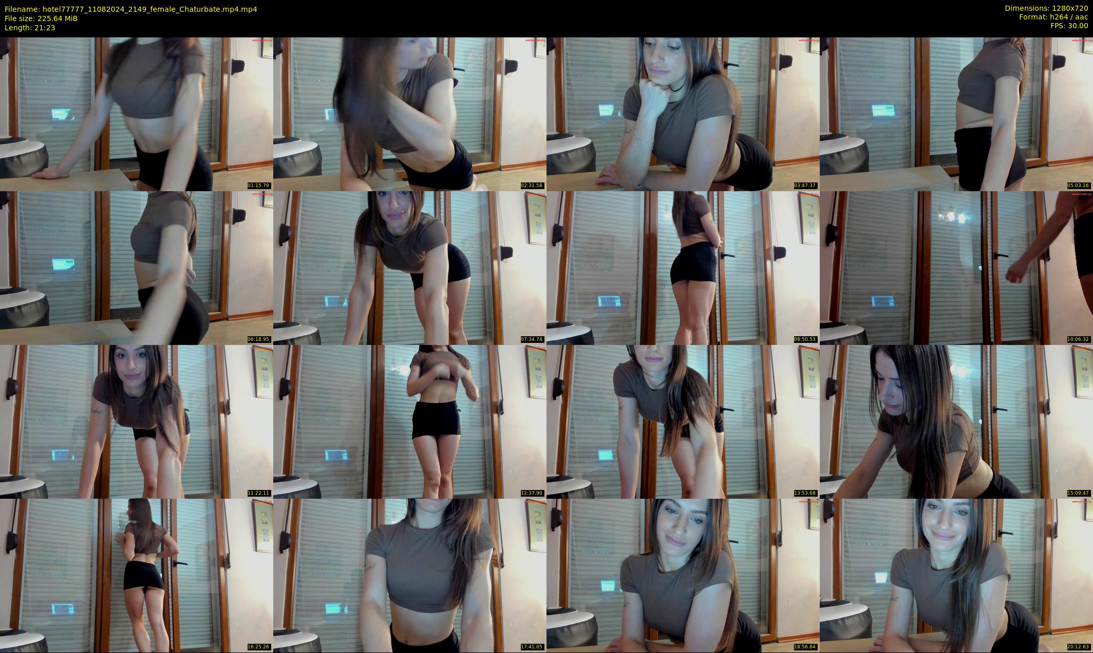 hotel77777 — 22 minute Chaturbate female cam show recording, 720p, Aug 11, 2024