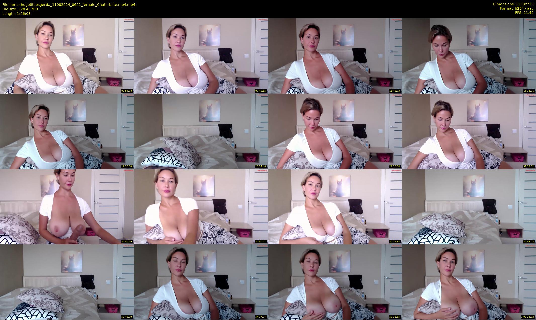 hugetittiesgerda — 67 minute Chaturbate female cam show recording, 720p, Aug 11, 2024