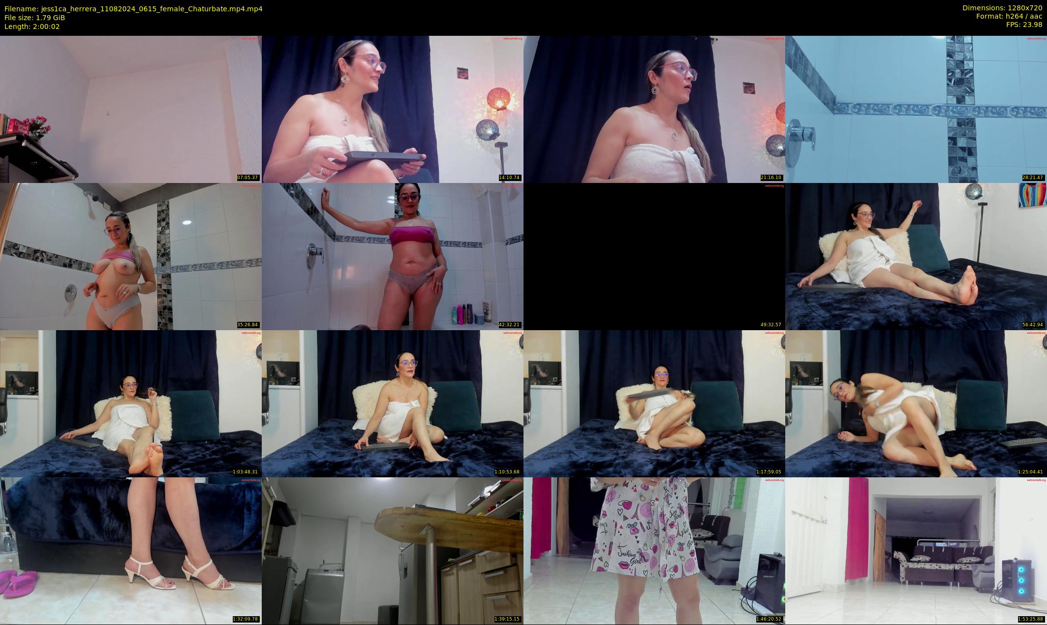 jess1ca_herrera — 121 minute Chaturbate female cam show recording, 720p, Aug 11, 2024