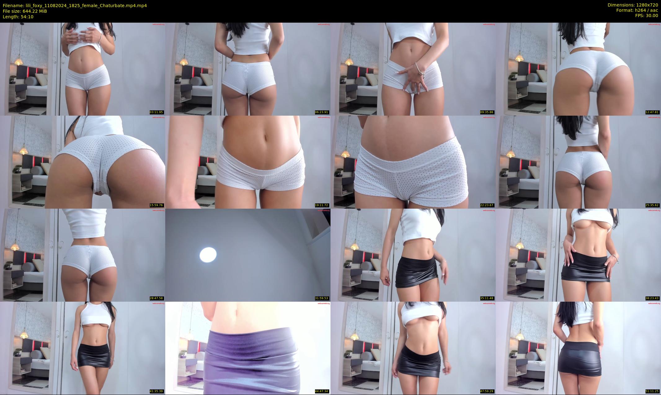 lili_foxy — 55 minute Chaturbate female cam show recording, 720p, Aug 11, 2024