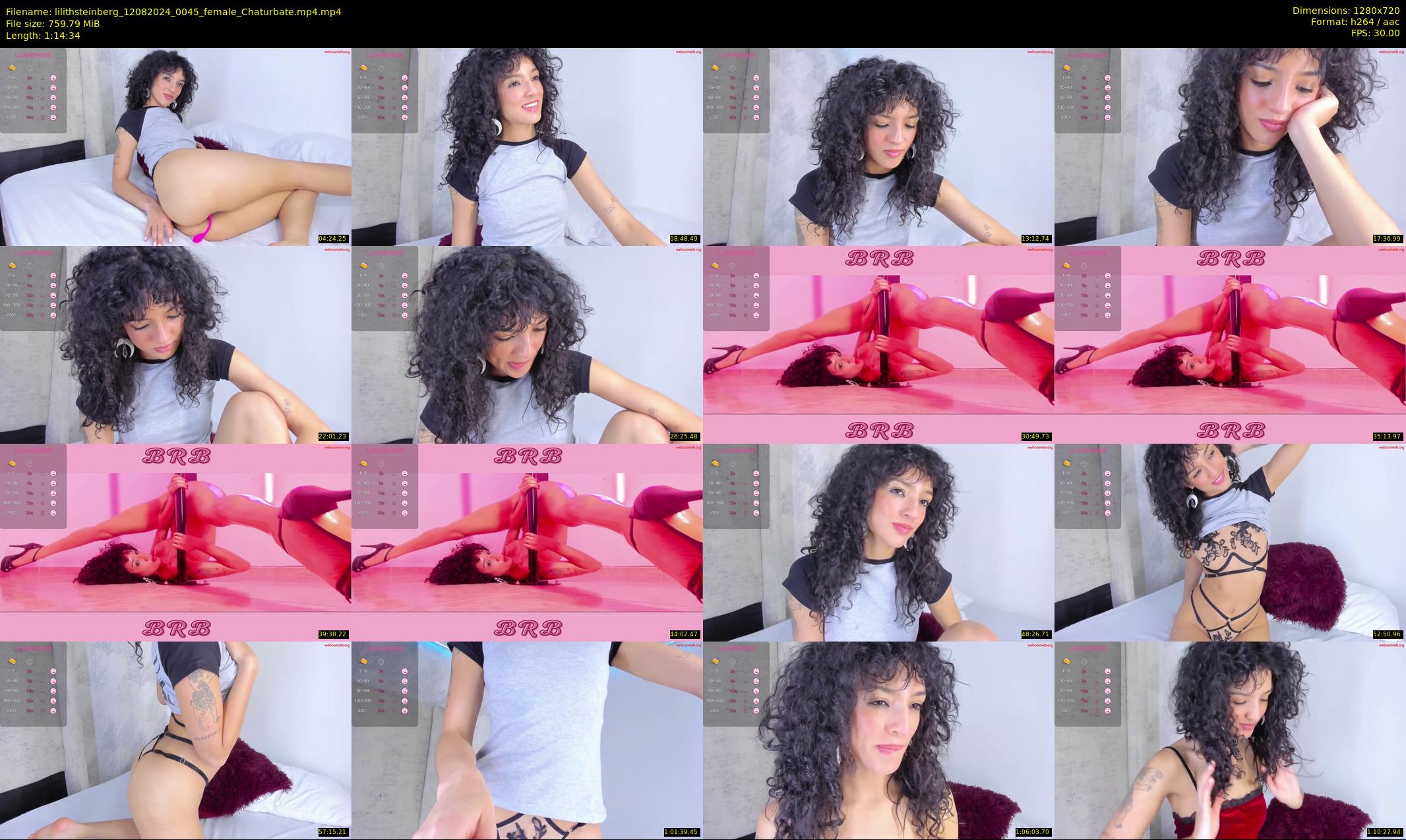 lilithsteinberg — 75 minute Chaturbate female cam show recording, 720p, Aug 12, 2024