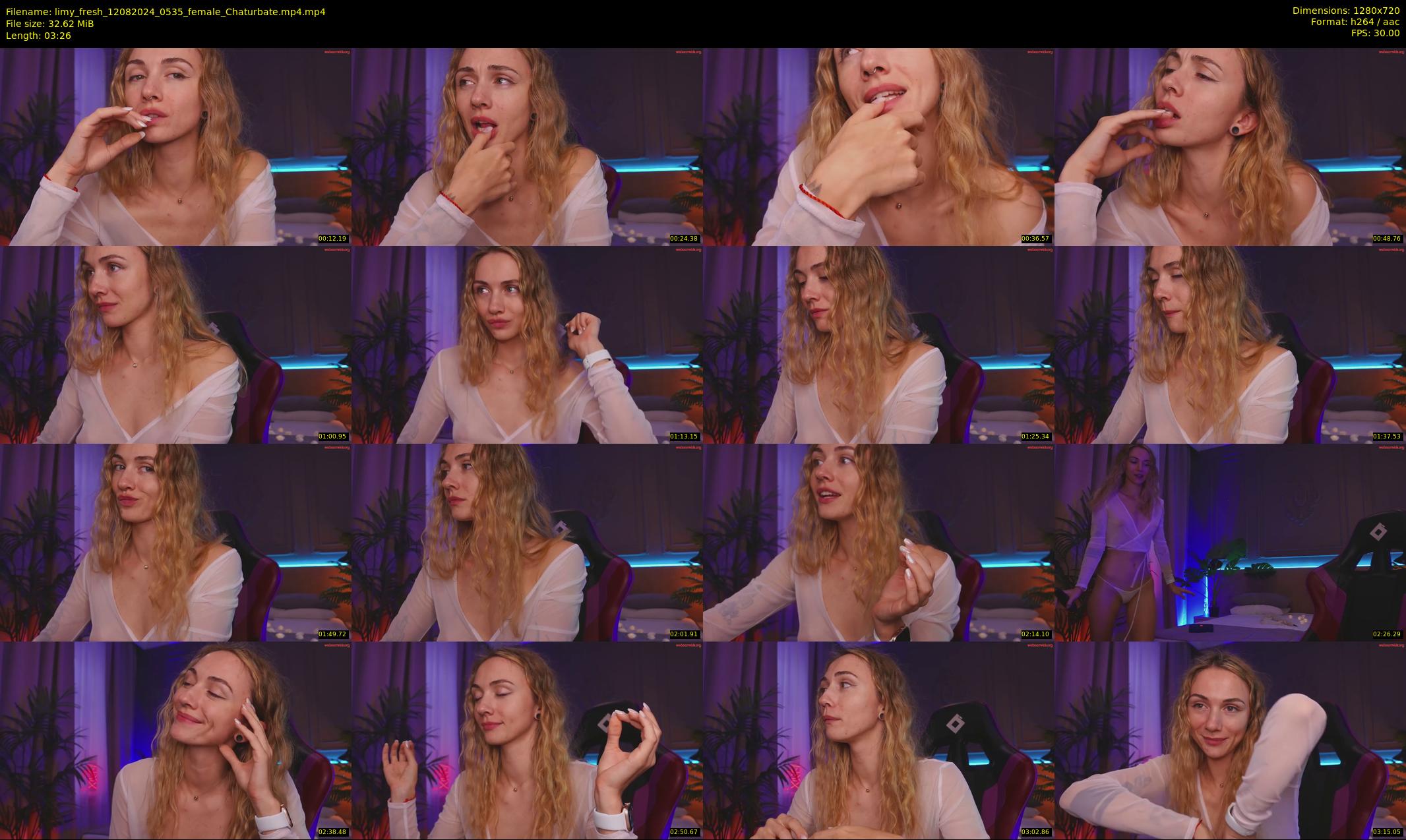 limy_fresh — 4 minute Chaturbate female cam show recording, 720p, Aug 12, 2024