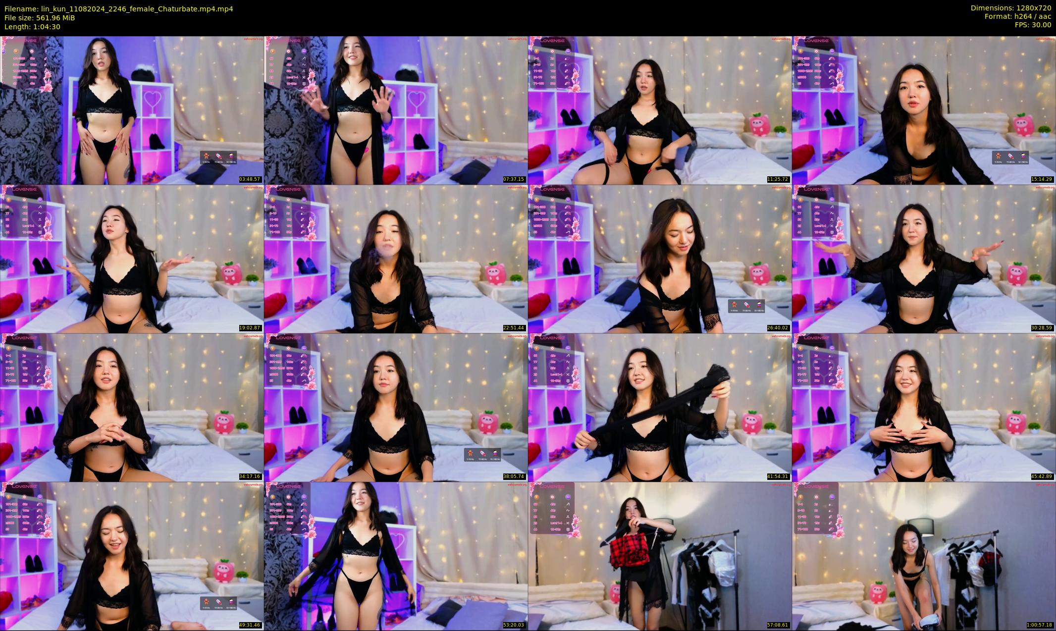 lin_kun — 65 minute Chaturbate female cam show recording, 720p, Aug 11, 2024