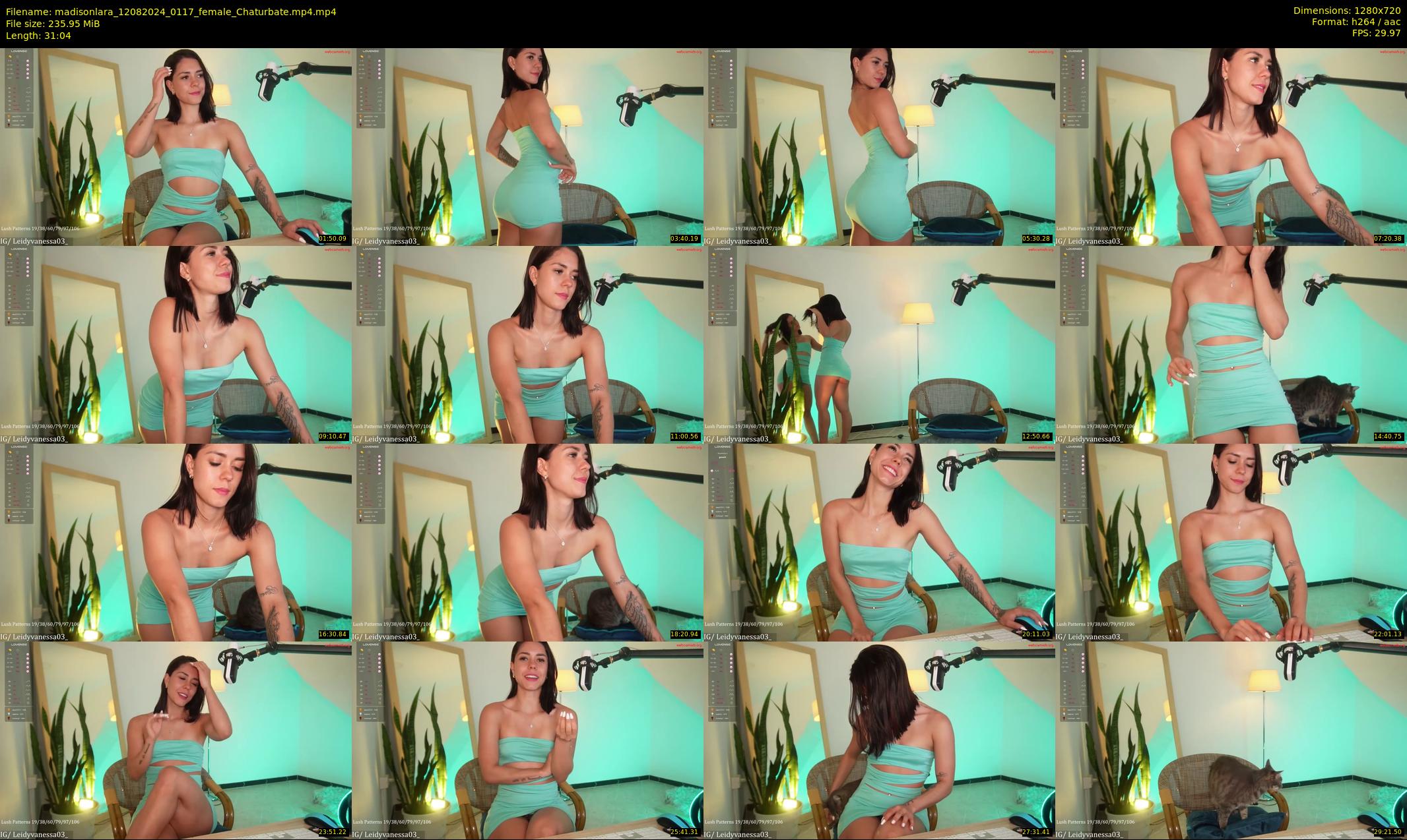 madisonlara — 32 minute Chaturbate female cam show recording, 720p, Aug 12, 2024