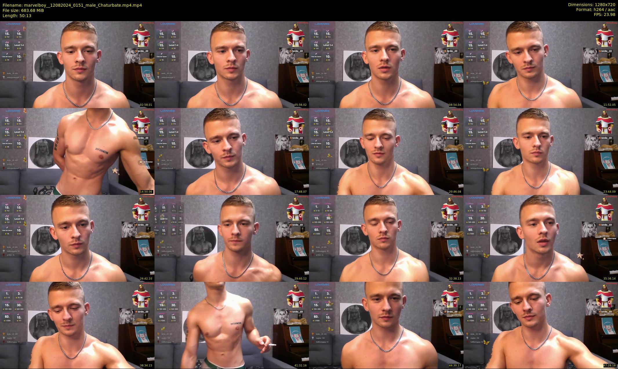 marvelboy_ — 51 minute Chaturbate male cam show recording, 720p, Aug 12, 2024