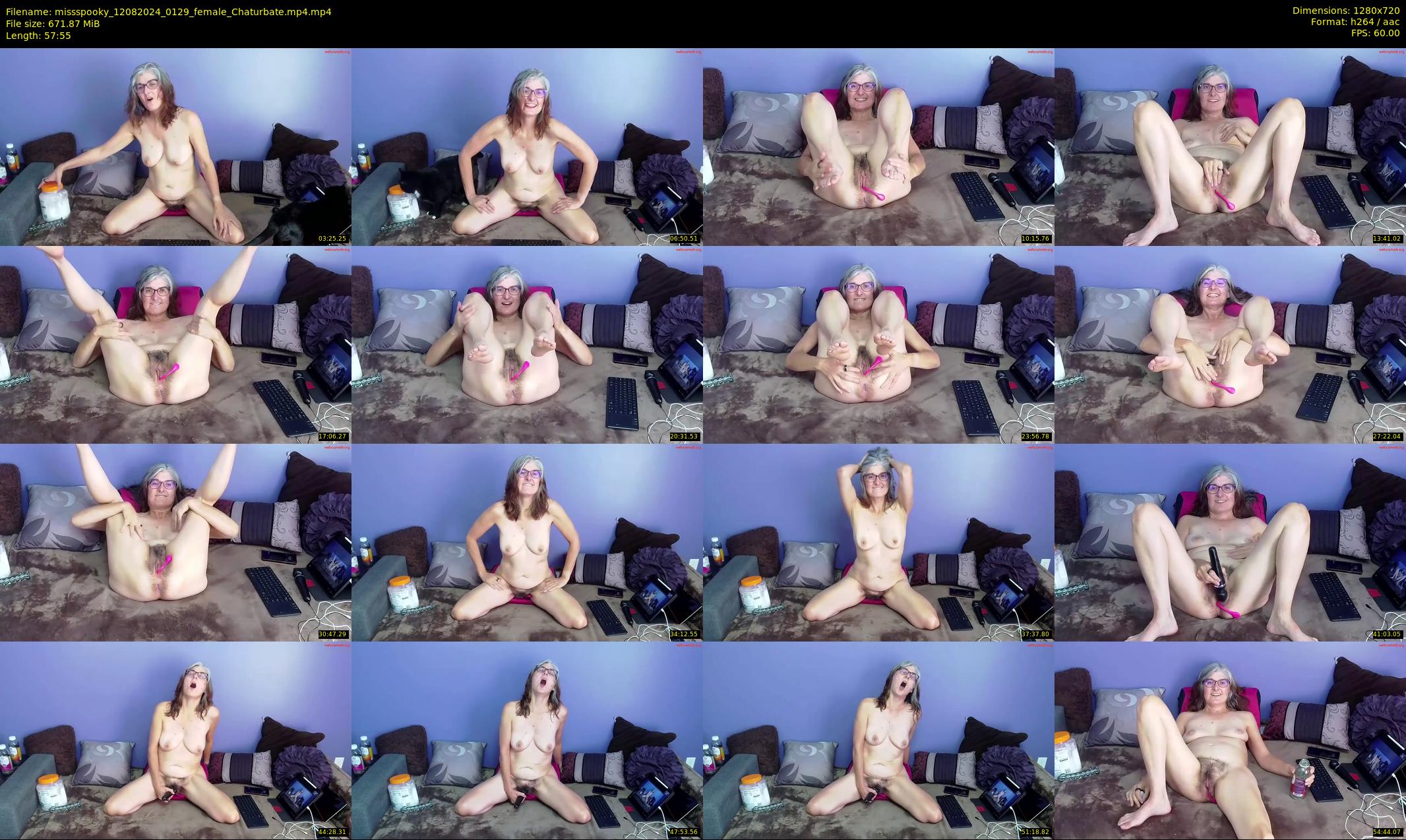 missspooky — 58 minute Chaturbate female cam show recording, 720p, Aug 12, 2024