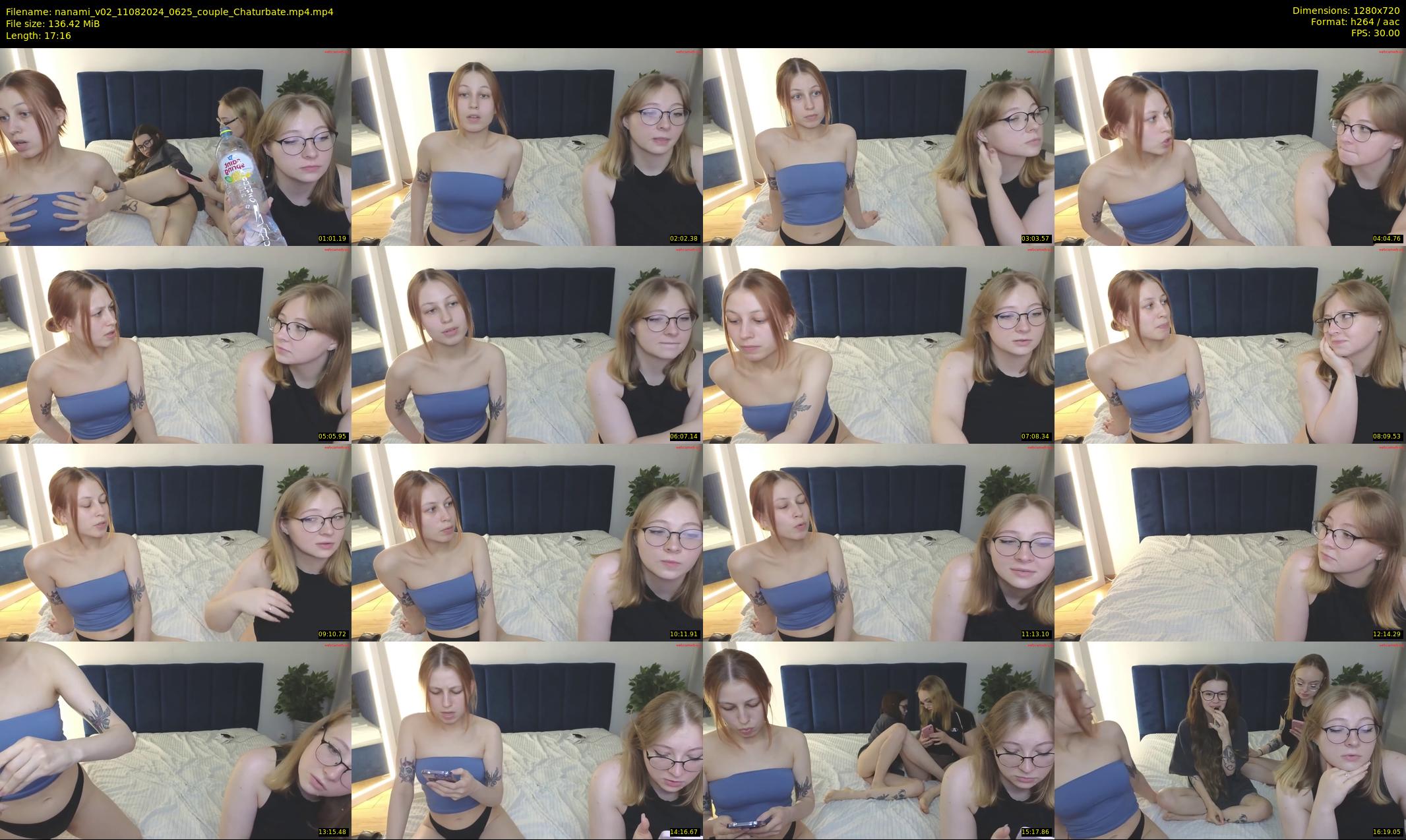 nanami_v02 — 18 minute Chaturbate couple cam show recording, 720p, Aug 11, 2024