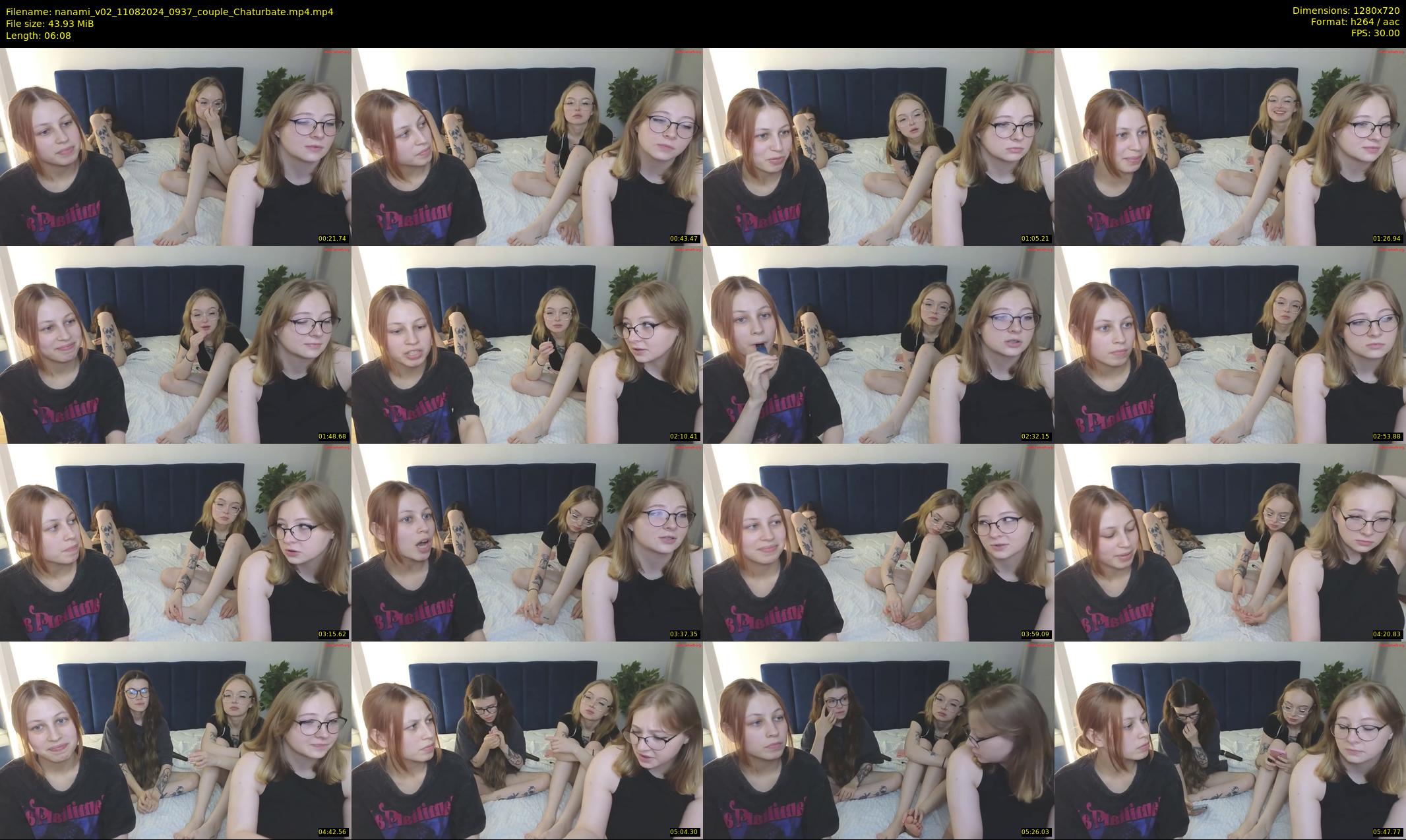 nanami_v02 — 7 minute Chaturbate couple cam show recording, 720p, Aug 11, 2024