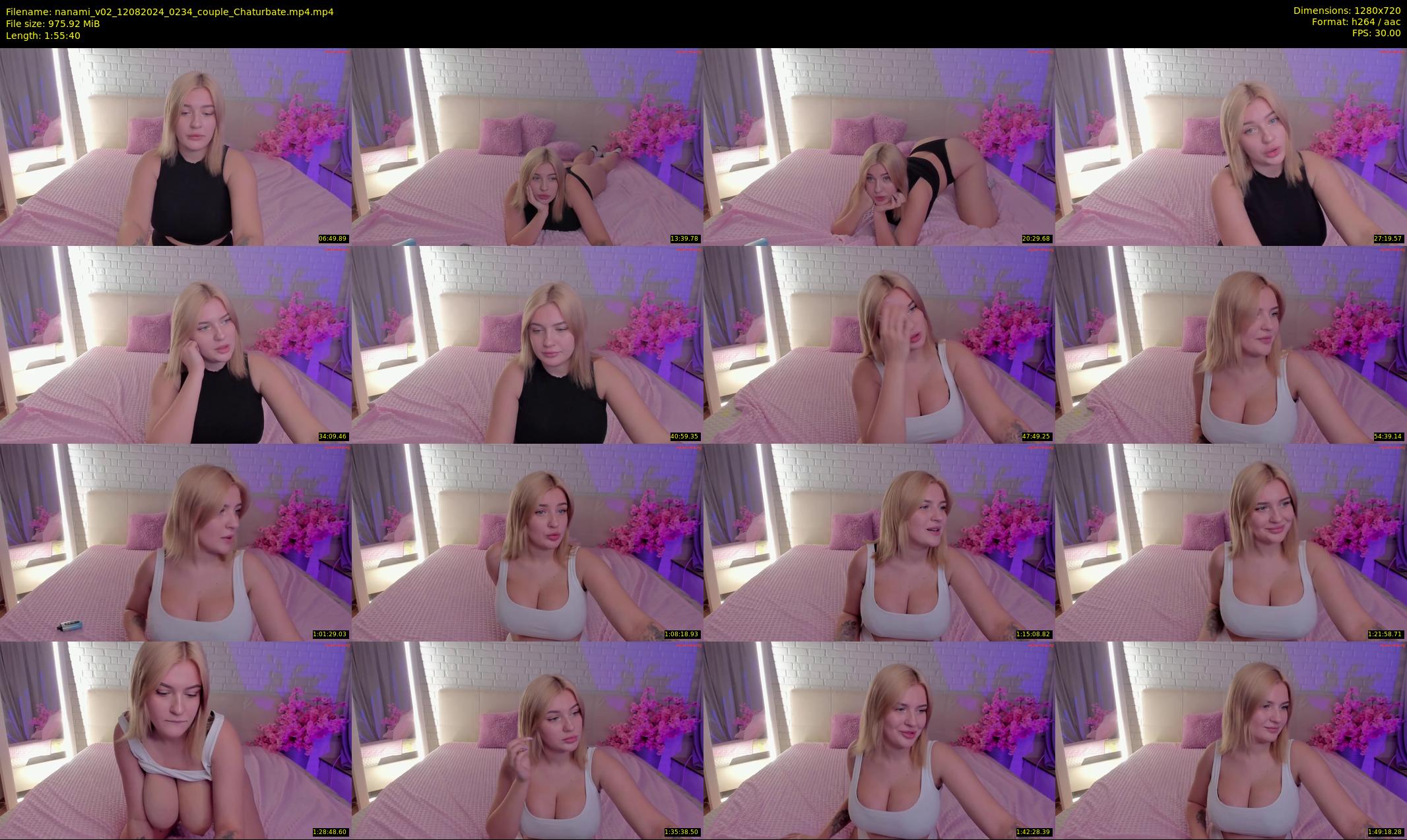 nanami_v02 — 116 minute Chaturbate couple cam show recording, 720p, Aug 12, 2024