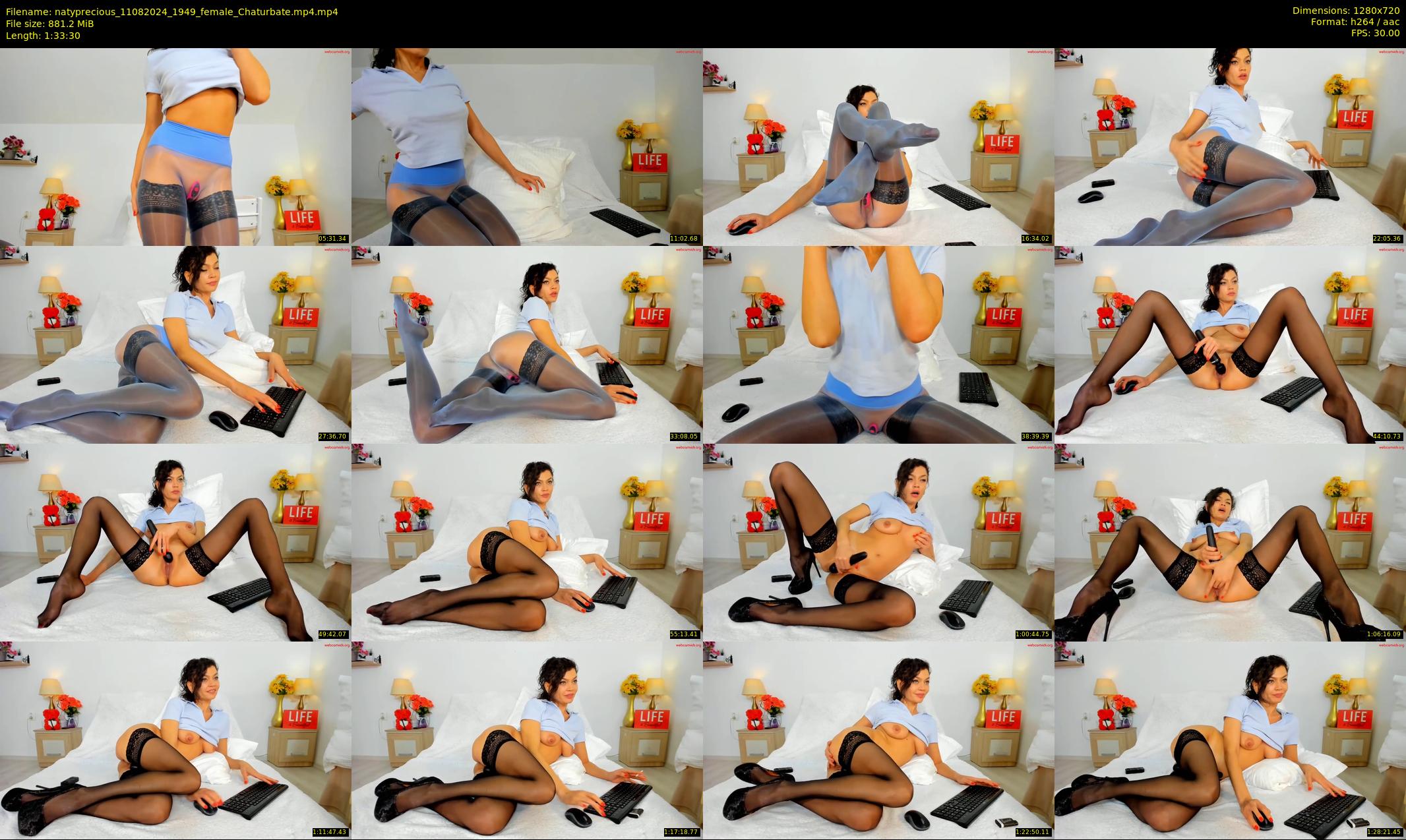 natyprecious — 94 minute Chaturbate female cam show recording, 720p, Aug 11, 2024