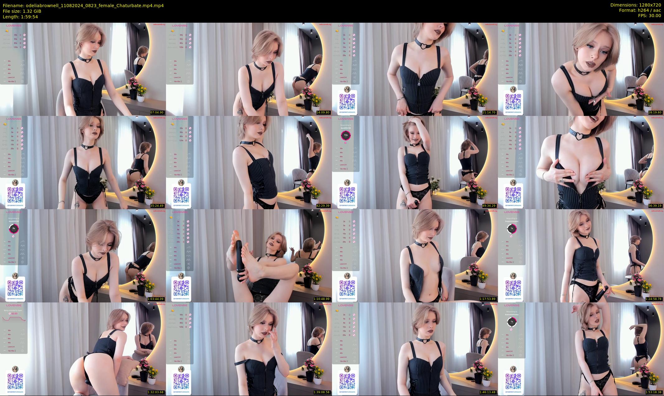 odeliabrownell — 120 minute Chaturbate female cam show recording, 720p, Aug 11, 2024