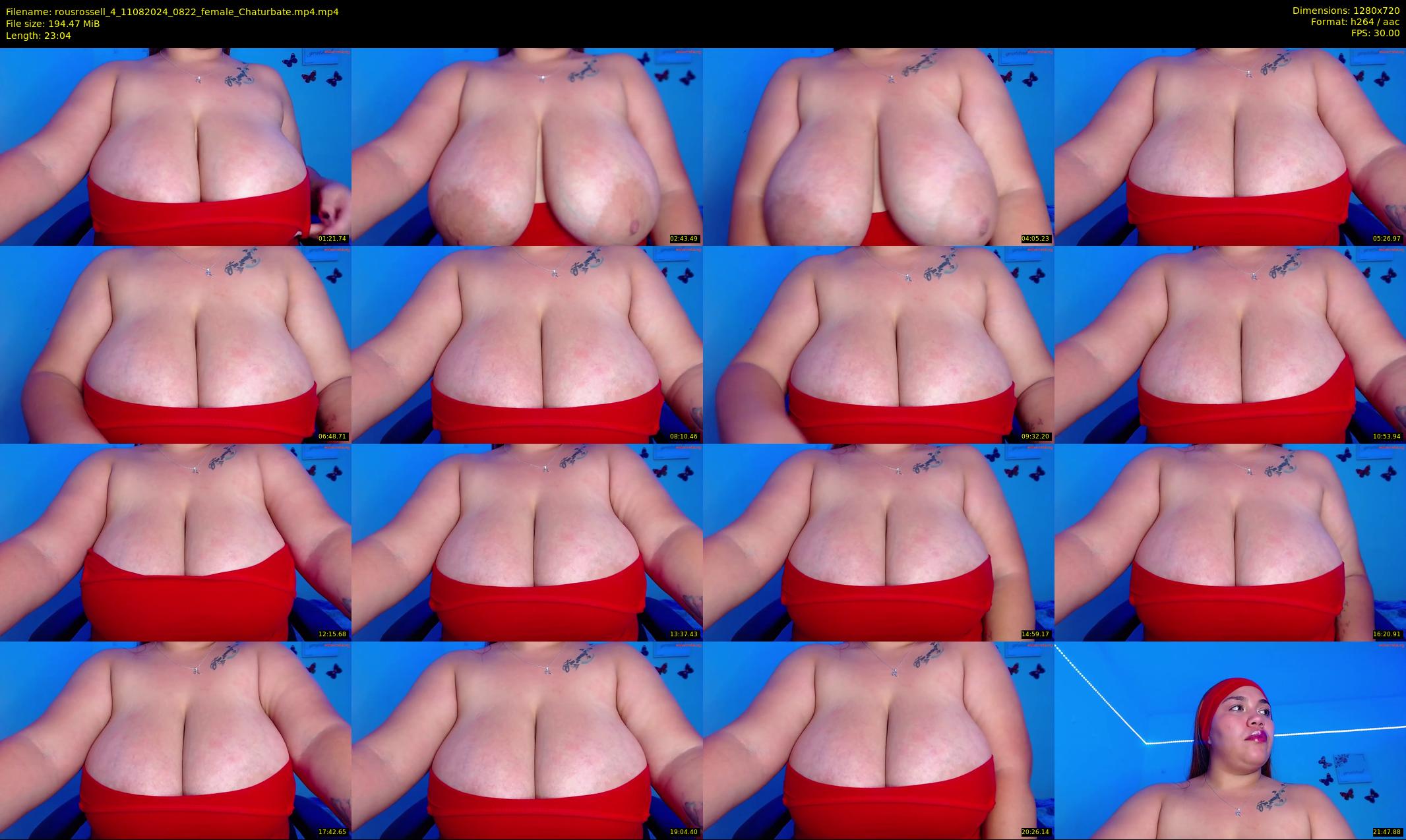 rousrossell_4 — 24 minute Chaturbate female cam show recording, 720p, Aug 11, 2024