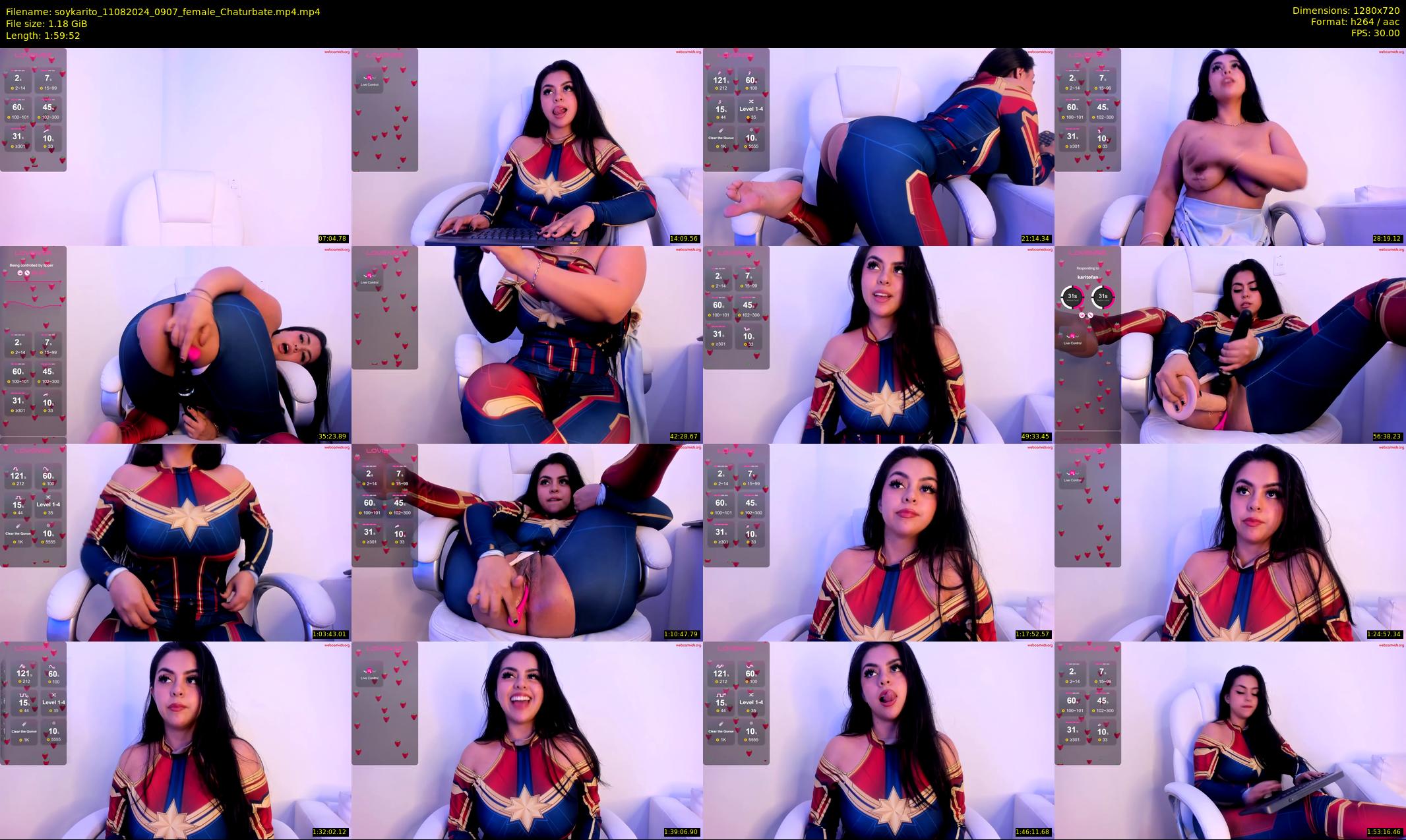 soykarito — 120 minute Chaturbate female cam show recording, 720p, Aug 11, 2024