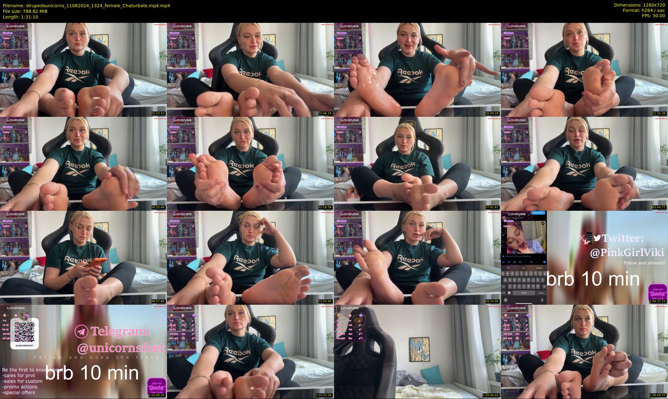 strupedsunicorns — 92 minute Chaturbate couple cam show recording, 720p, Aug 11, 2024