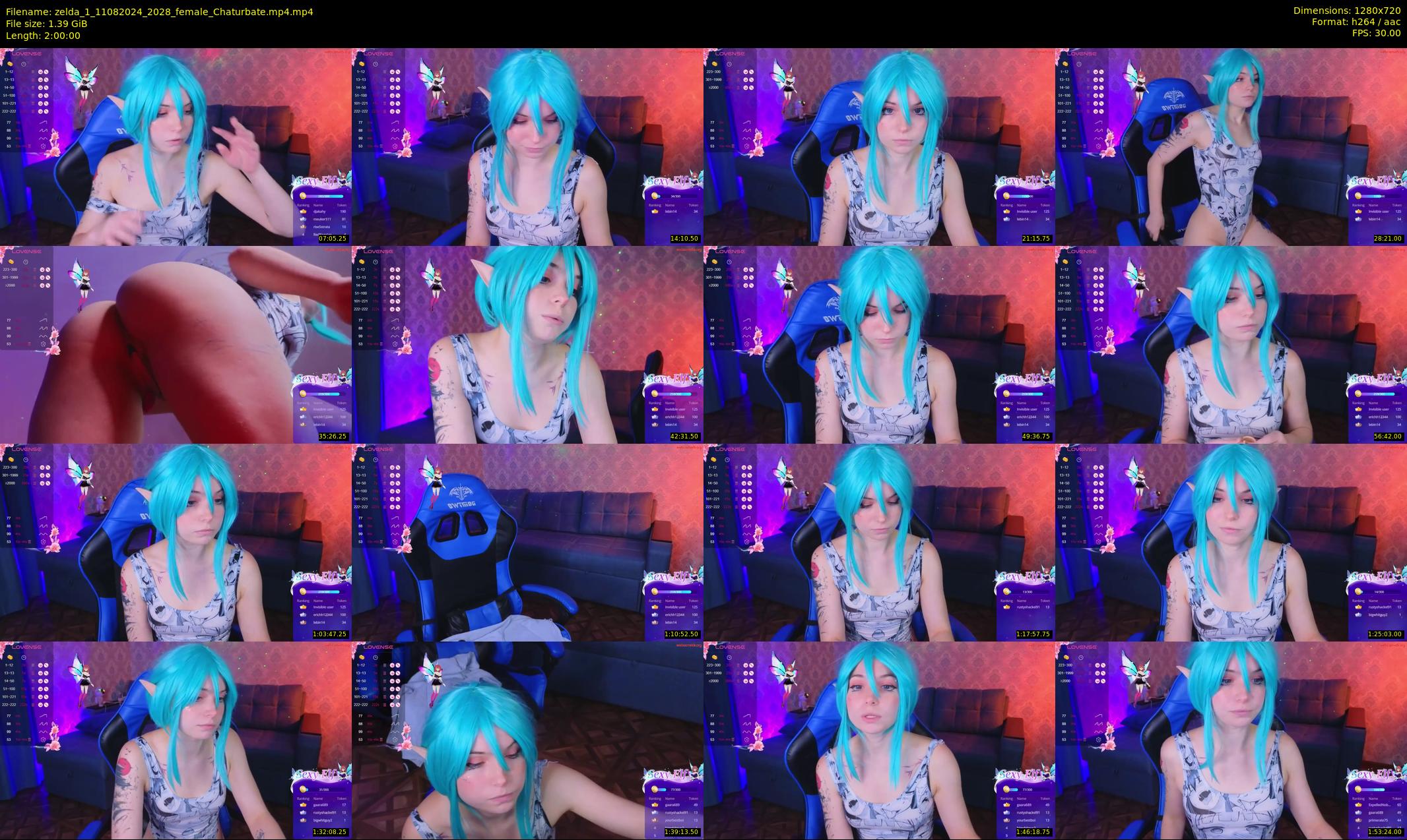 zelda_1 — 120 minute Chaturbate female cam show recording, 720p, Aug 11, 2024
