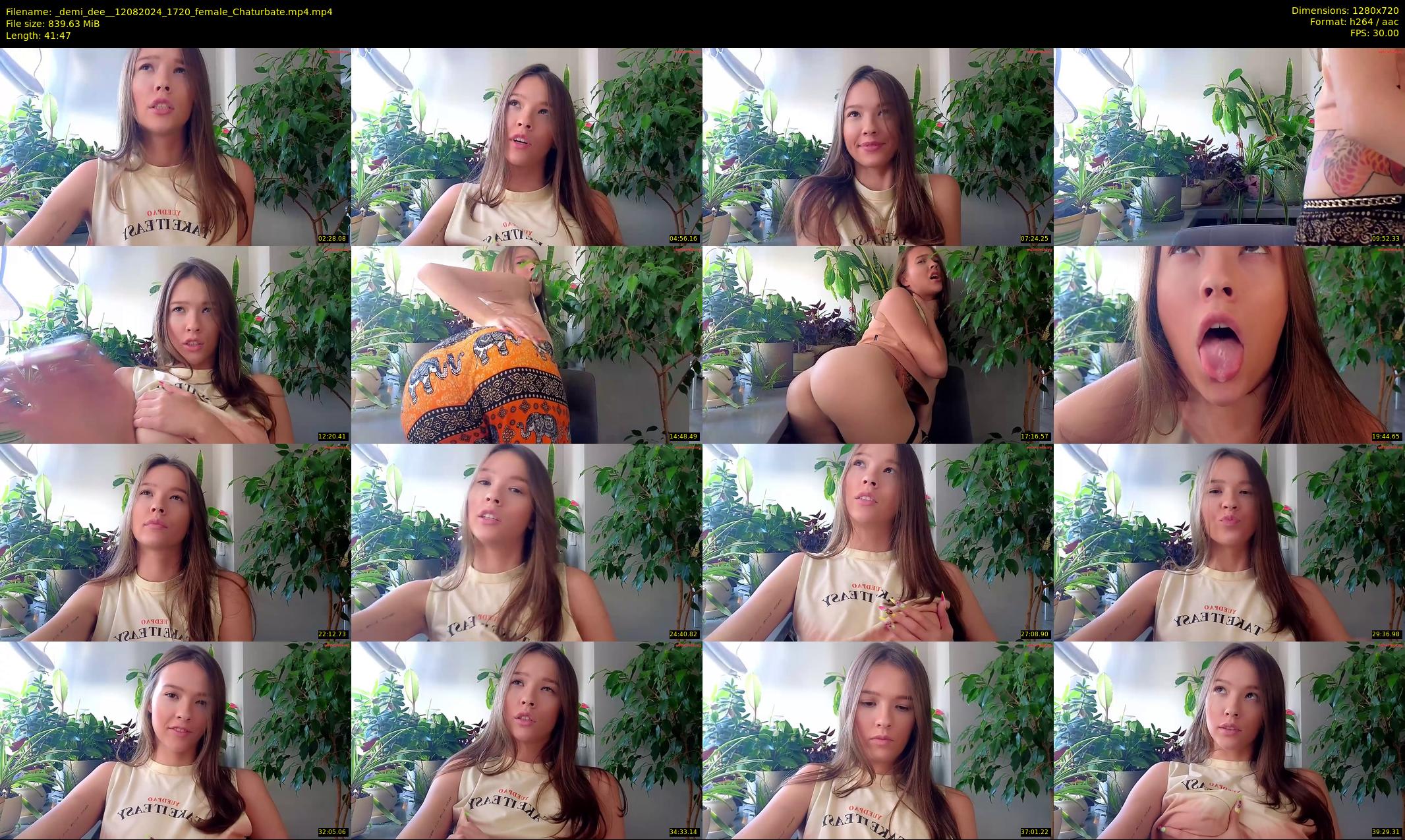 _demi_dee_ — 42 minute Chaturbate female cam show recording, 720p, Aug 12, 2024