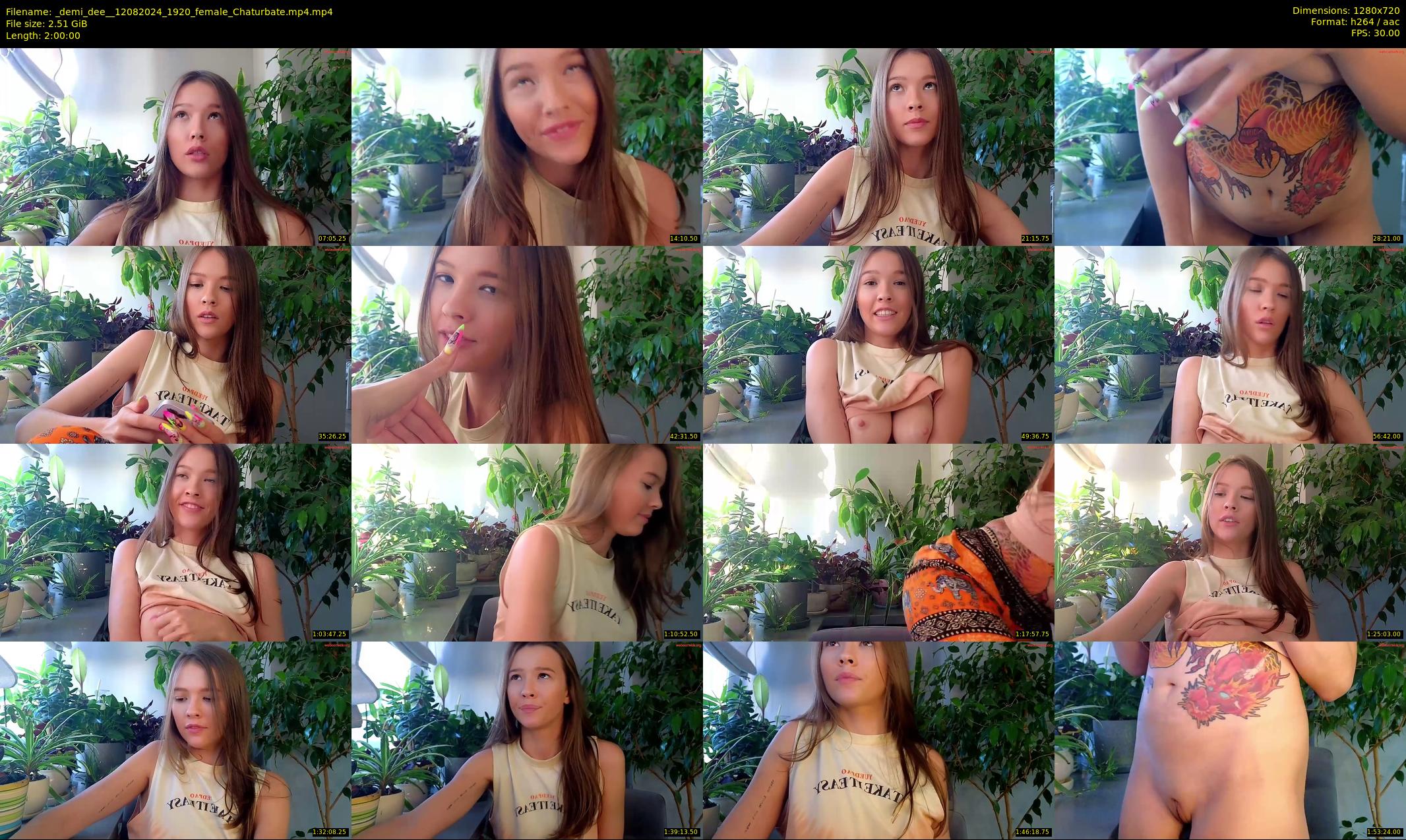 _demi_dee_ — 120 minute Chaturbate female cam show recording, 720p, Aug 12, 2024