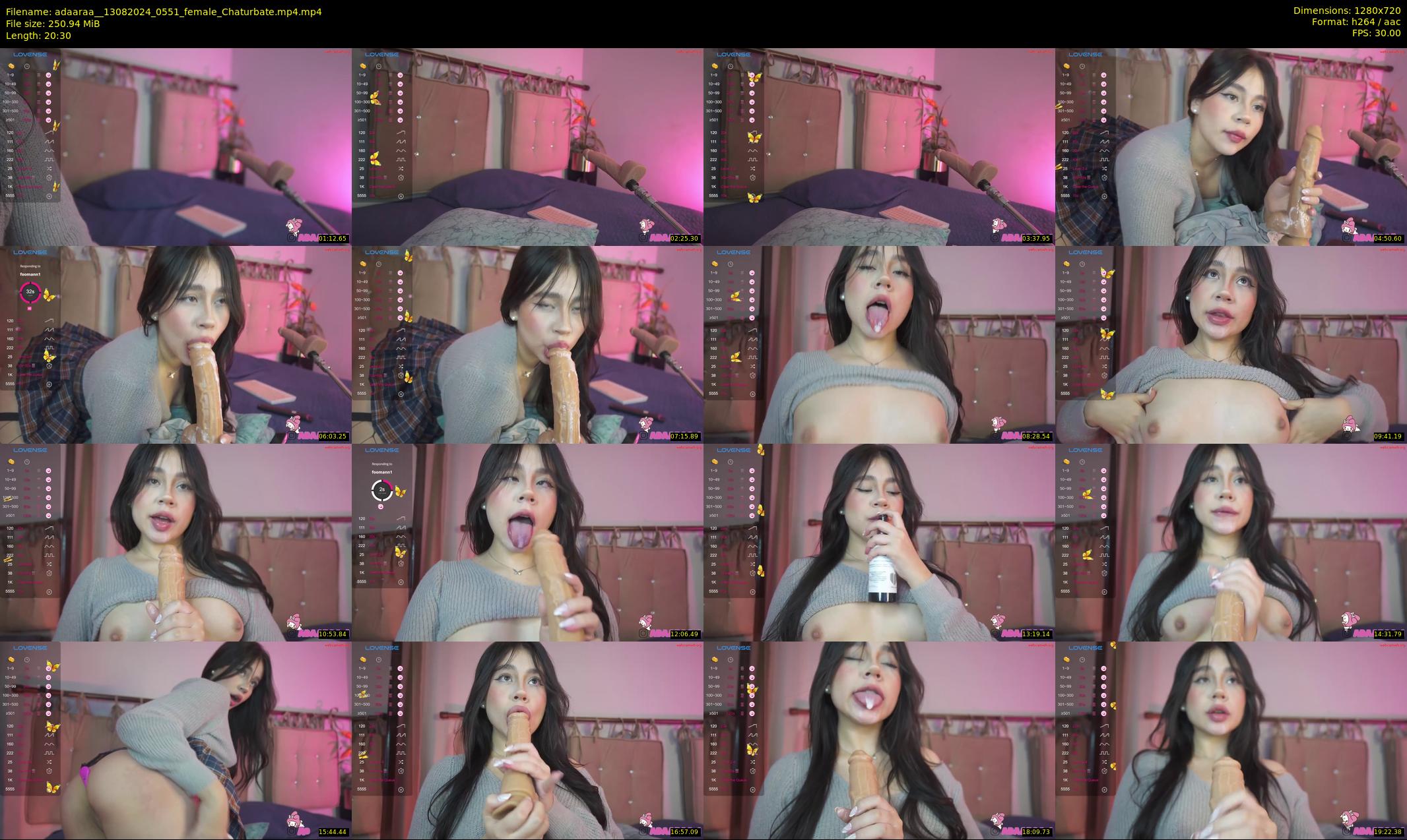 adaaraa_ — 21 minute Chaturbate female cam show recording, 720p, Aug 13, 2024