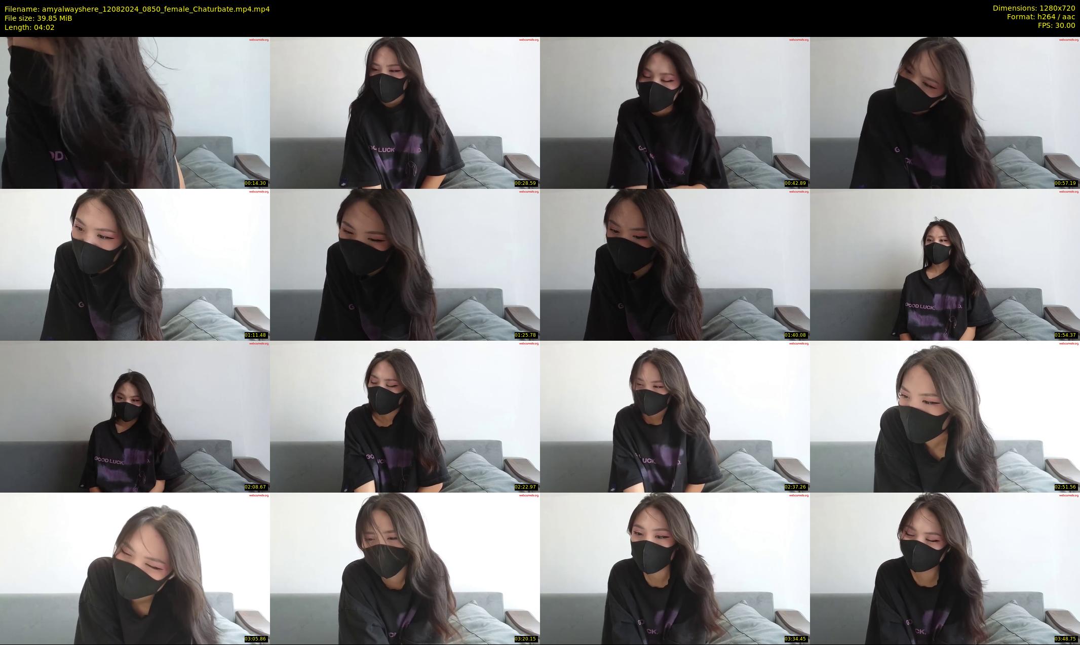 amyalwayshere — 5 minute Chaturbate female cam show recording, 720p, Aug 12, 2024