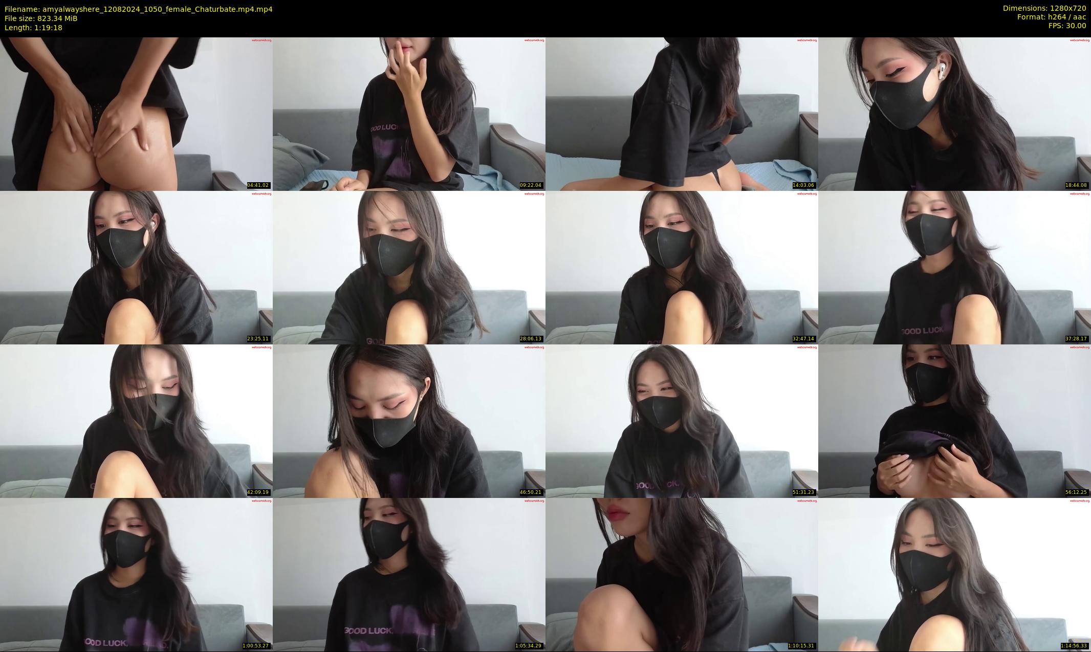 amyalwayshere — 80 minute Chaturbate female cam show recording, 720p, Aug 12, 2024