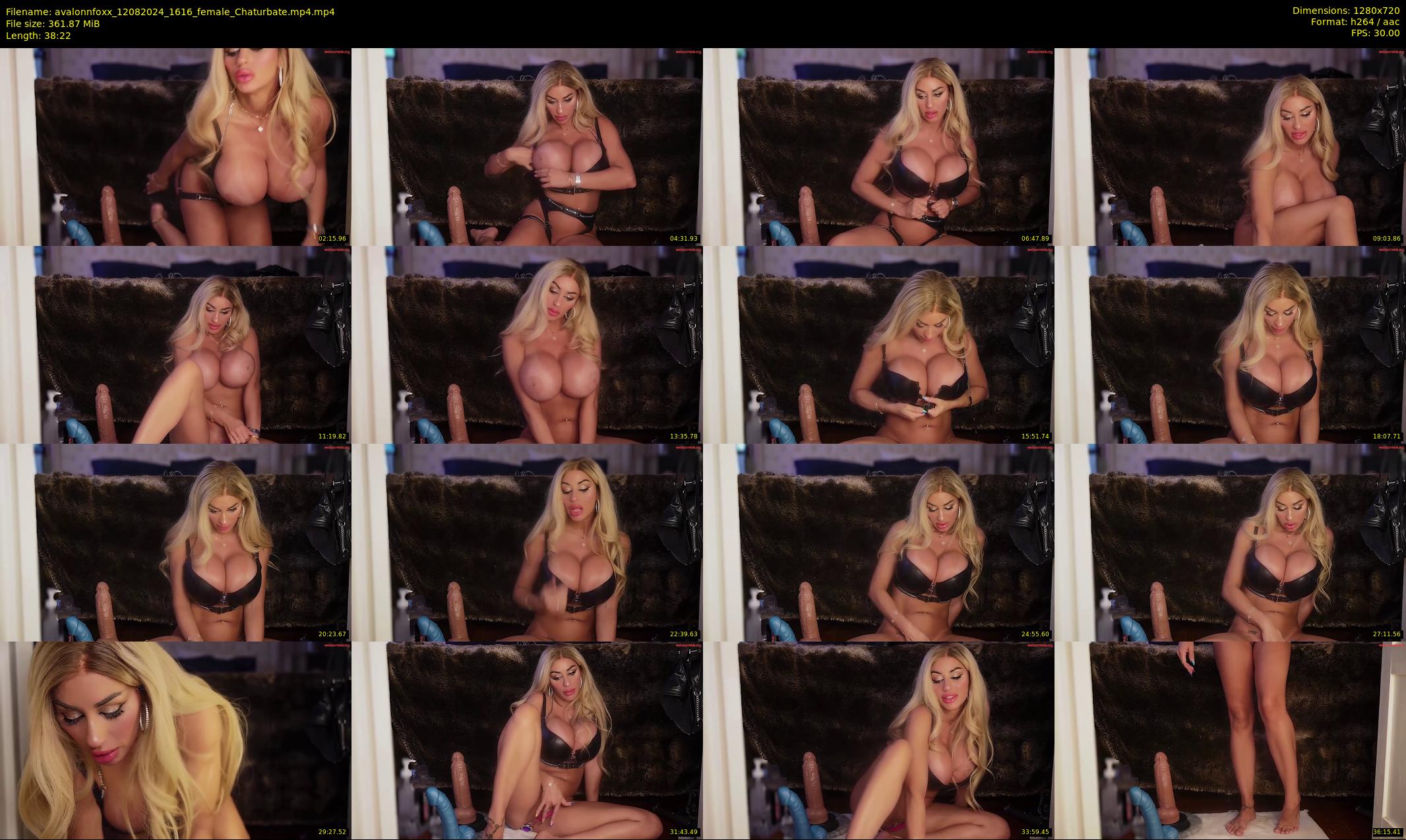 avalonnfoxx — 39 minute Chaturbate female cam show recording, 720p, Aug 12, 2024