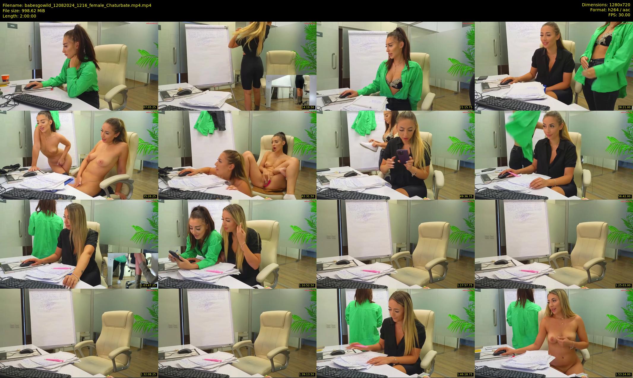 babesgowild — 120 minute Chaturbate couple cam show recording, 720p, Aug 12, 2024