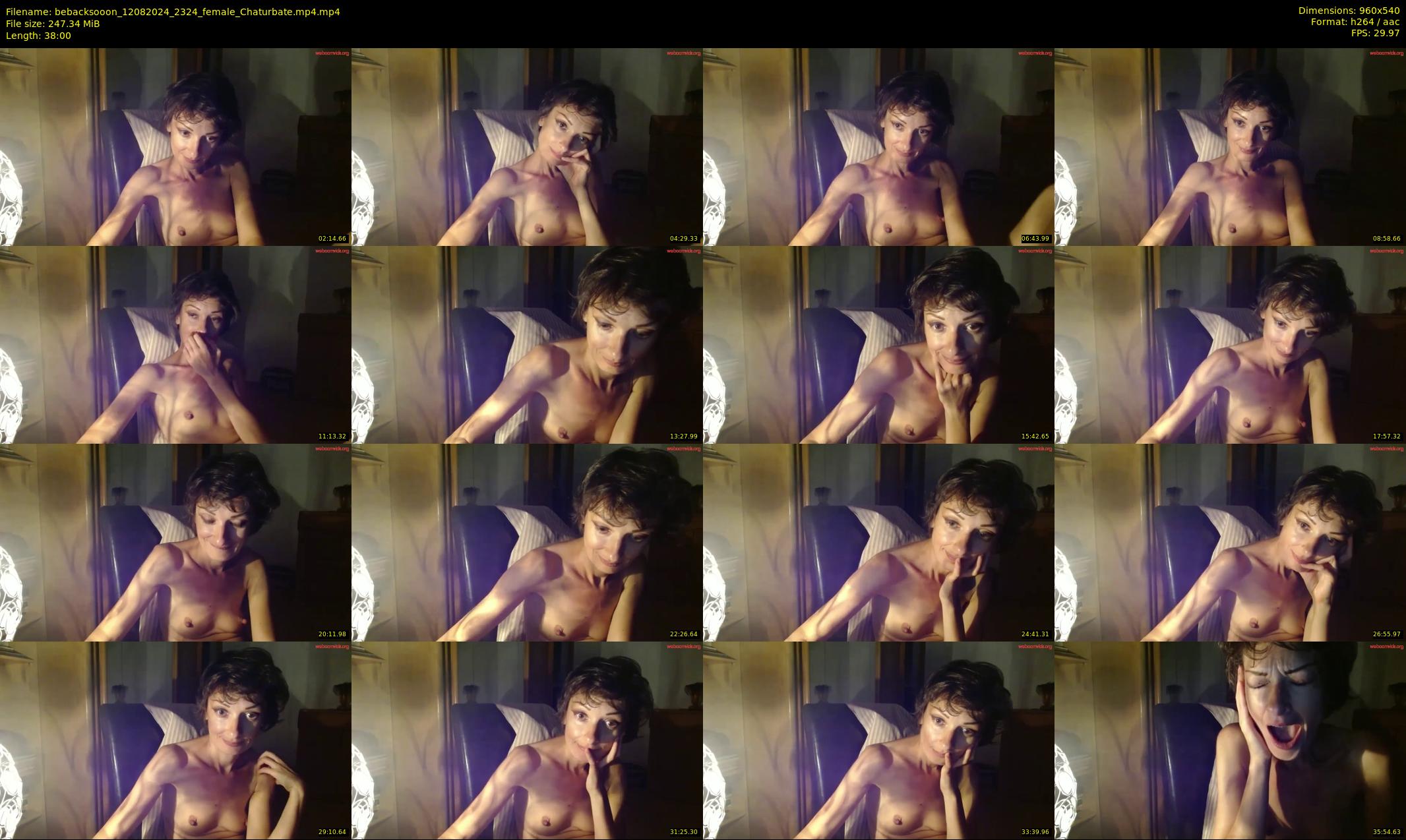 bebacksooon — 38 minute Chaturbate female cam show recording, 480p, Aug 12, 2024