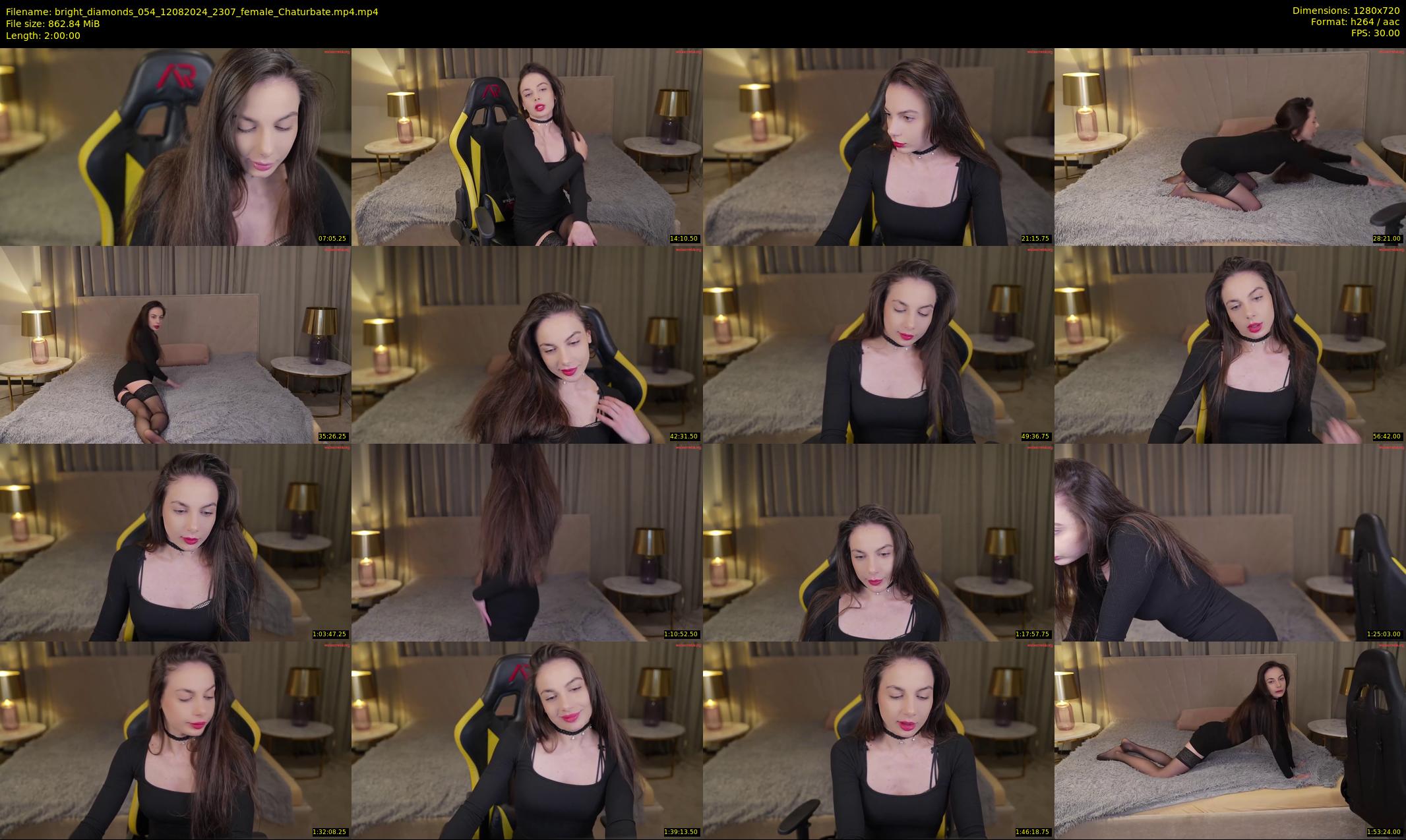 bright_diamonds_054 — 120 minute Chaturbate couple cam show recording, 720p, Aug 12, 2024