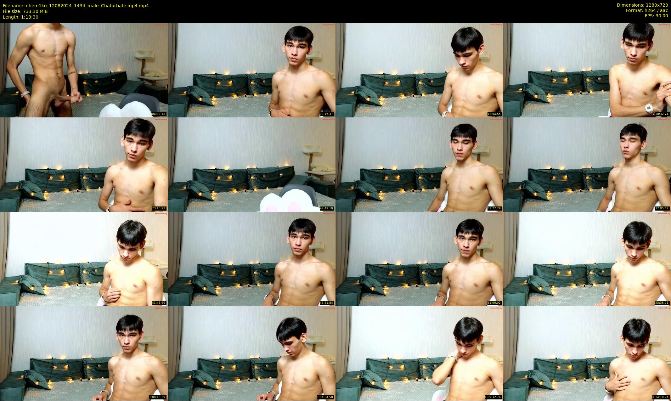 chem1ko — 79 minute Chaturbate male cam show recording, 720p, Aug 12, 2024