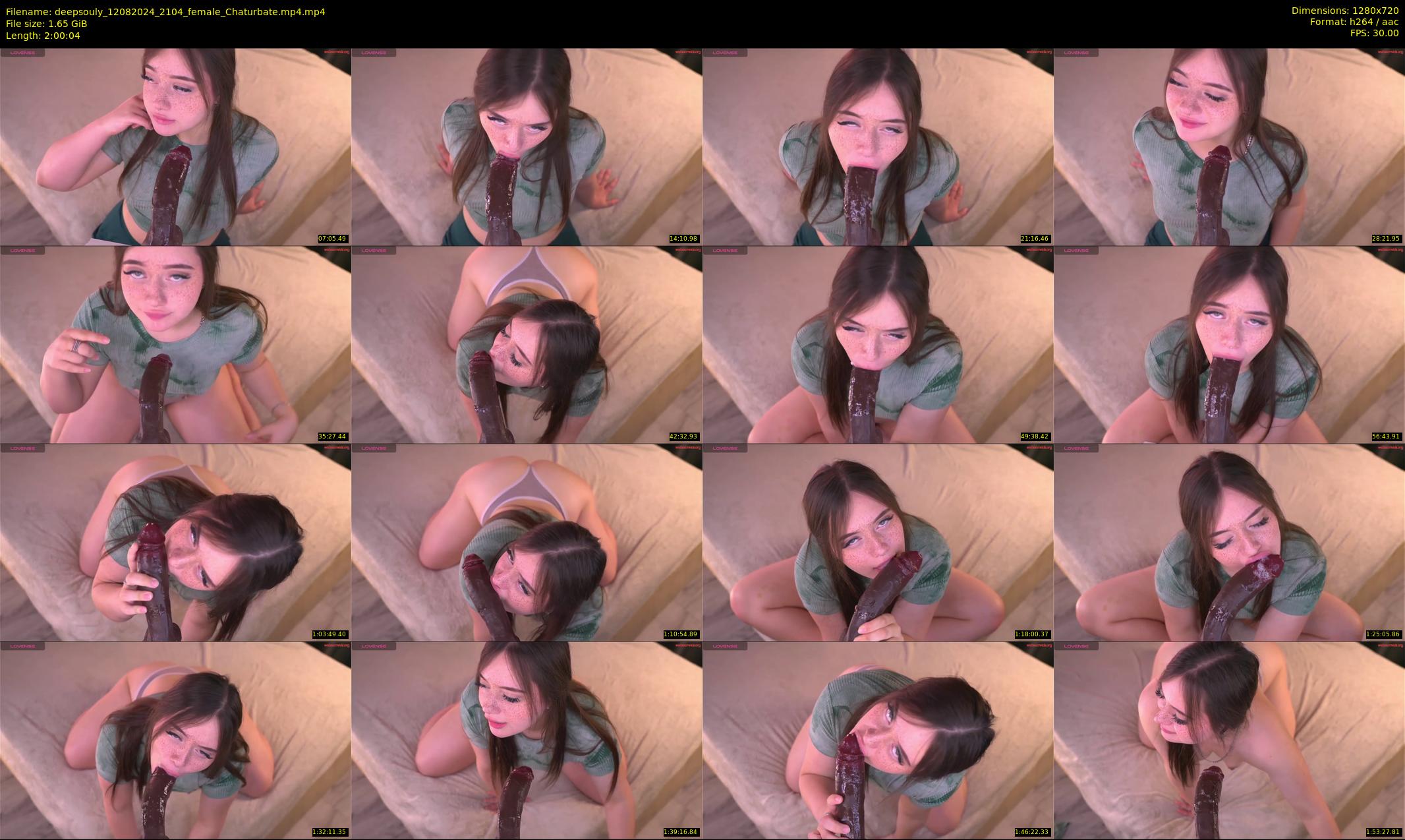 deepsouly — 121 minute Chaturbate female cam show recording, 720p, Aug 12, 2024