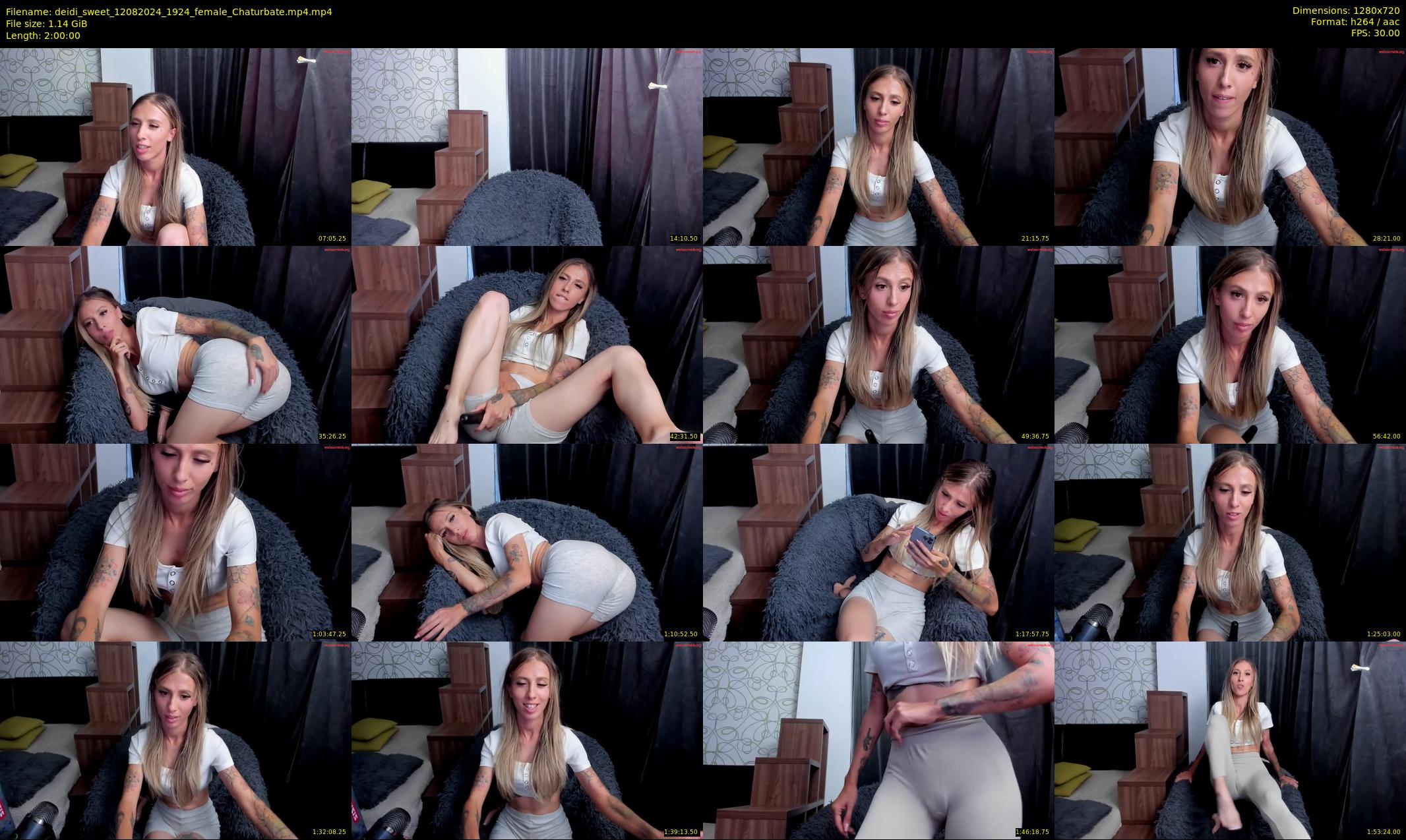 deidi_sweet — 120 minute Chaturbate female cam show recording, 720p, Aug 12, 2024