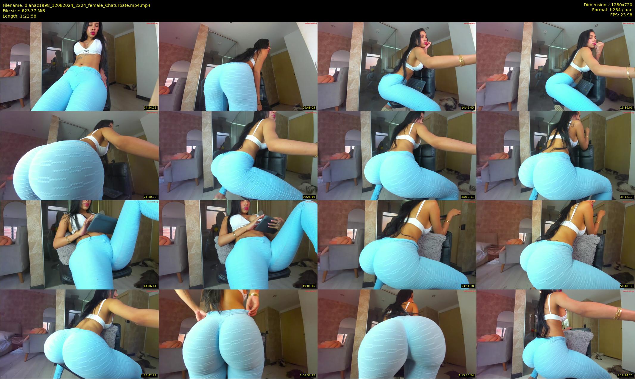 dianac1998 — 83 minute Chaturbate female cam show recording, 720p, Aug 12, 2024