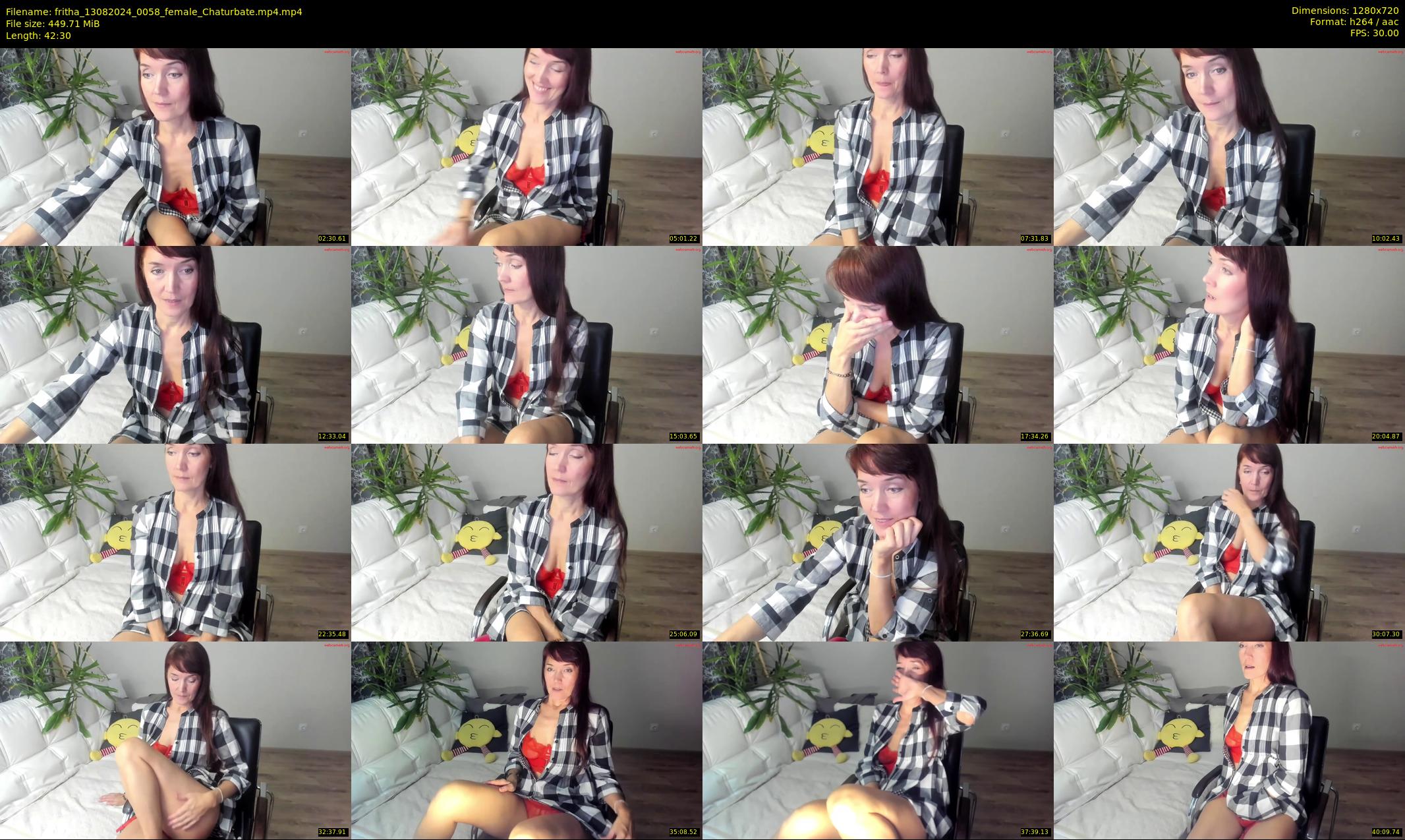 fritha — 43 minute Chaturbate female cam show recording, 720p, Aug 13, 2024