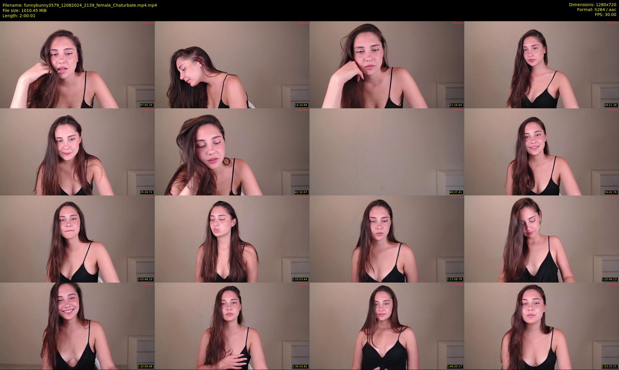 funnybunny3579 — 121 minute Chaturbate female cam show recording, 720p, Aug 12, 2024