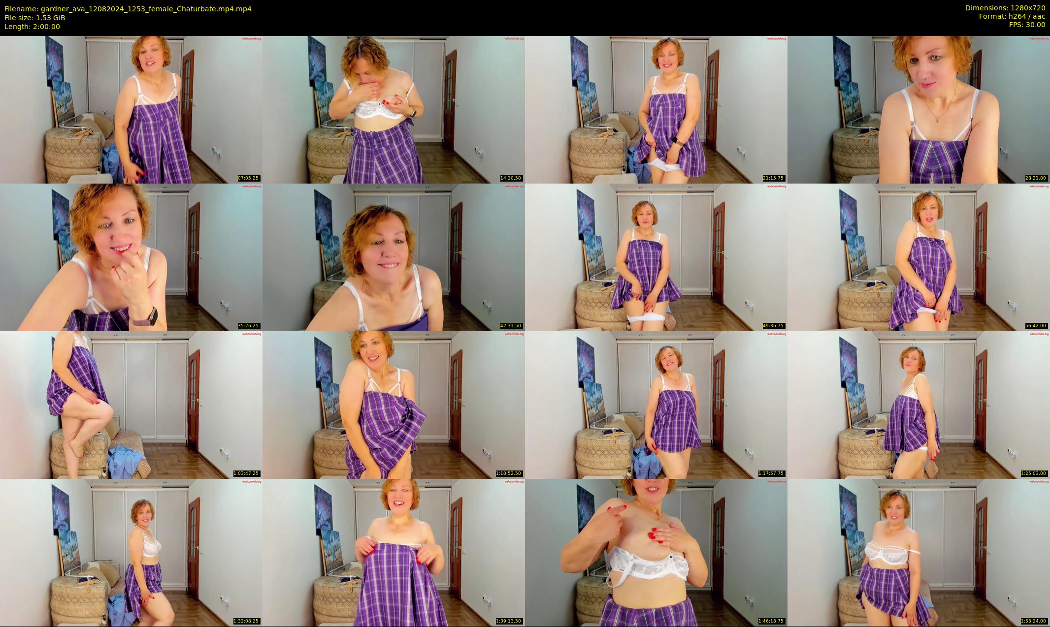 gardner_ava — 120 minute Chaturbate female cam show recording, 720p, Aug 12, 2024