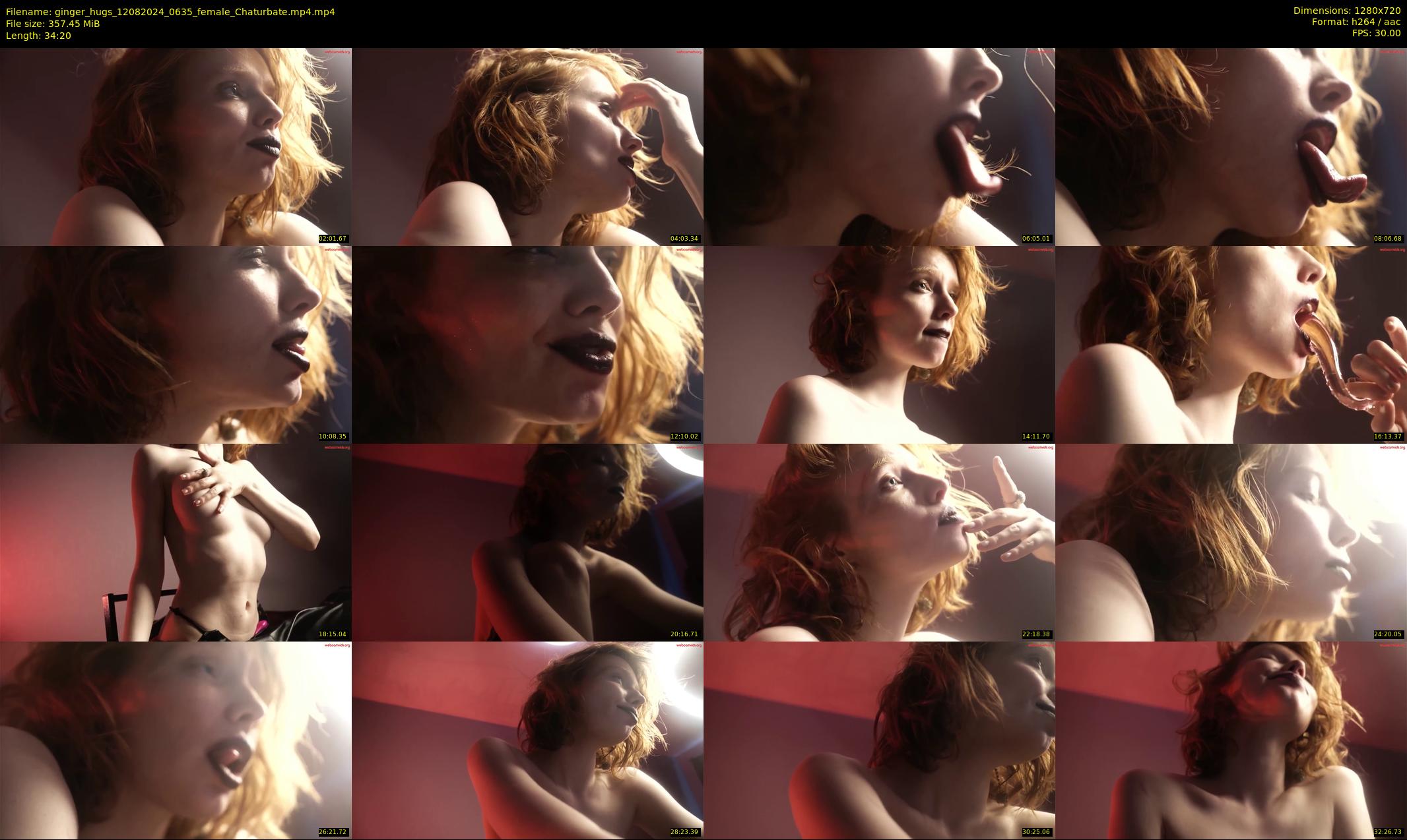 ginger_hugs — 35 minute Chaturbate female cam show recording, 720p, Aug 12, 2024