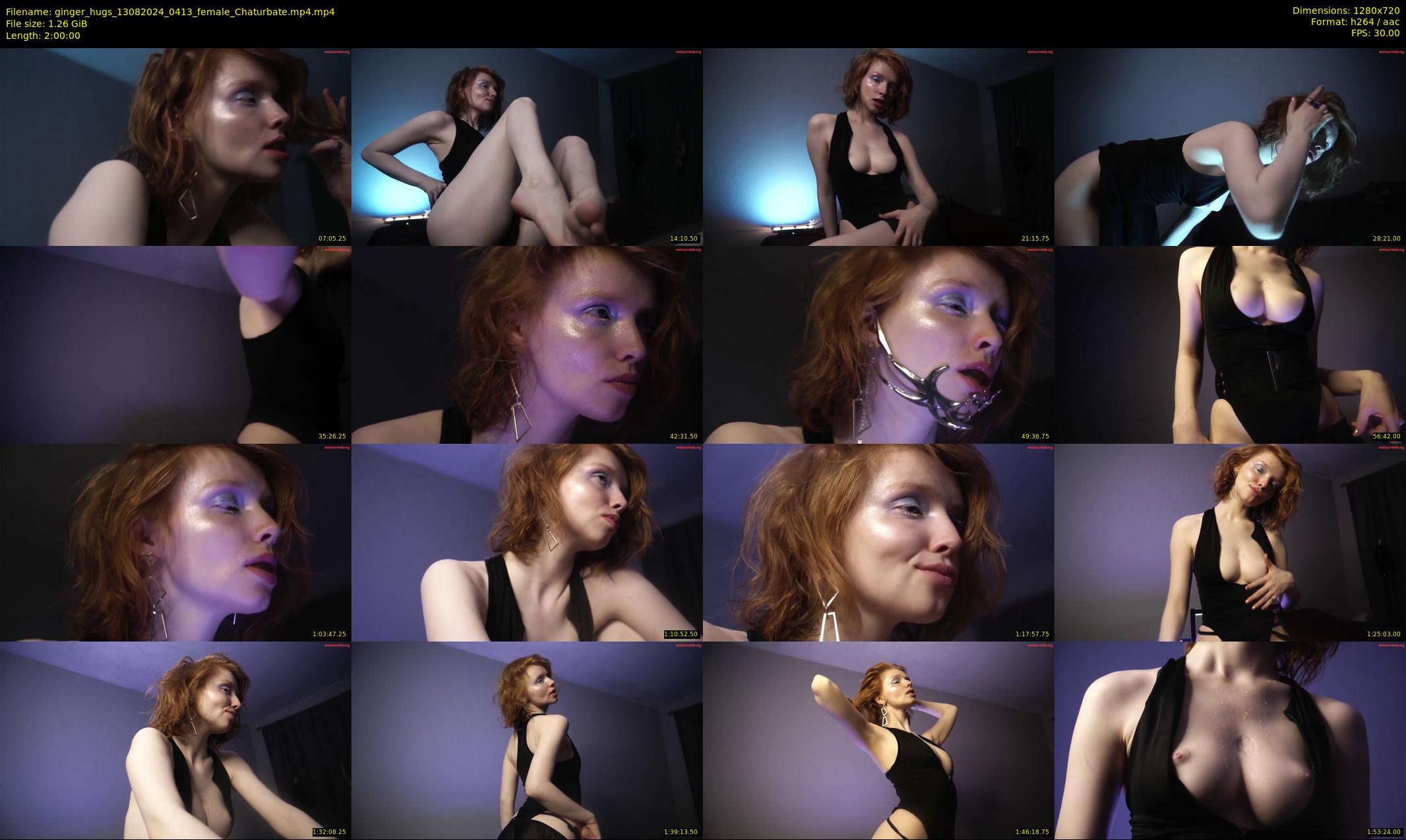 ginger_hugs — 120 minute Chaturbate female cam show recording, 720p, Aug 13, 2024