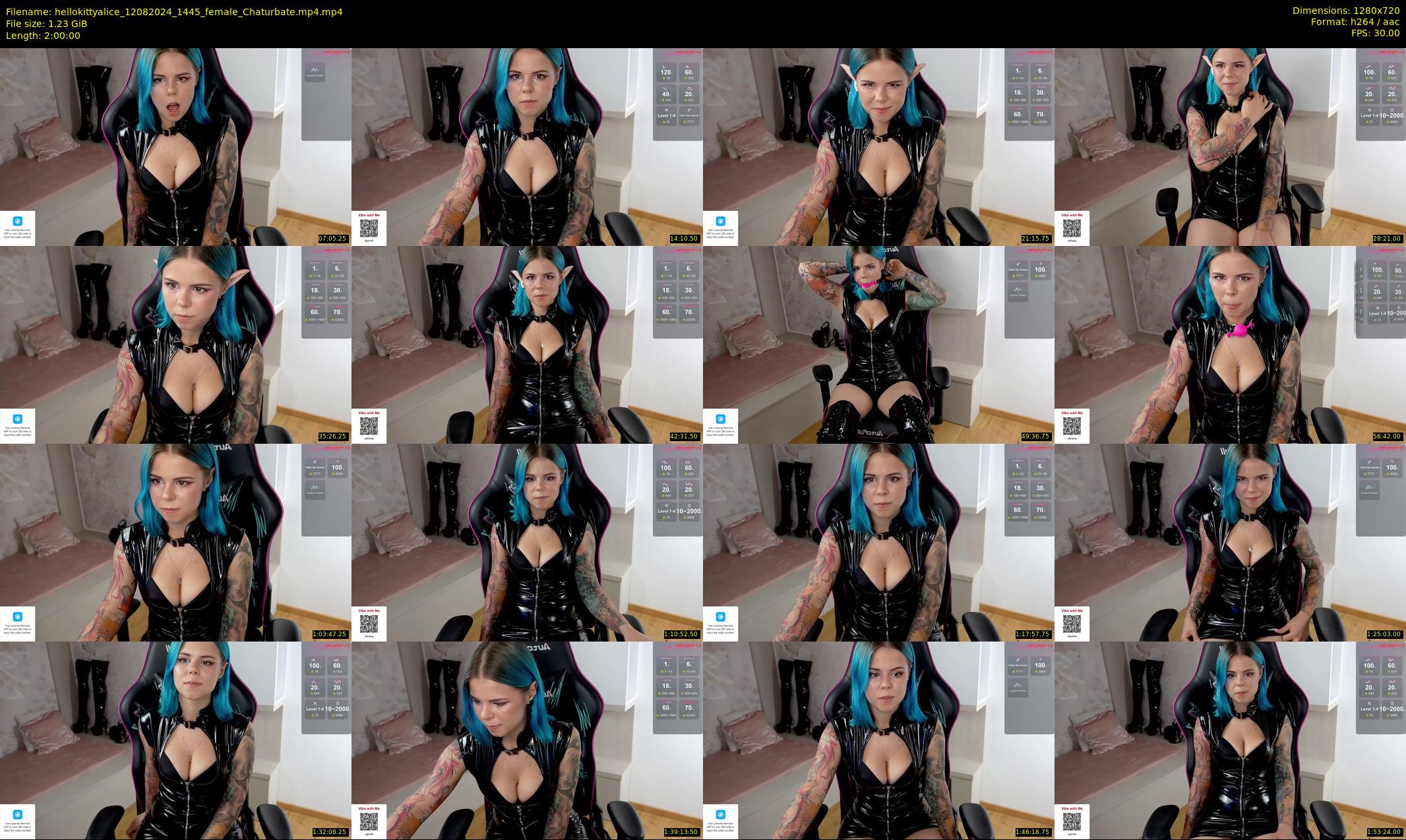 hellokittyalice — 120 minute Chaturbate female cam show recording, 720p, Aug 12, 2024